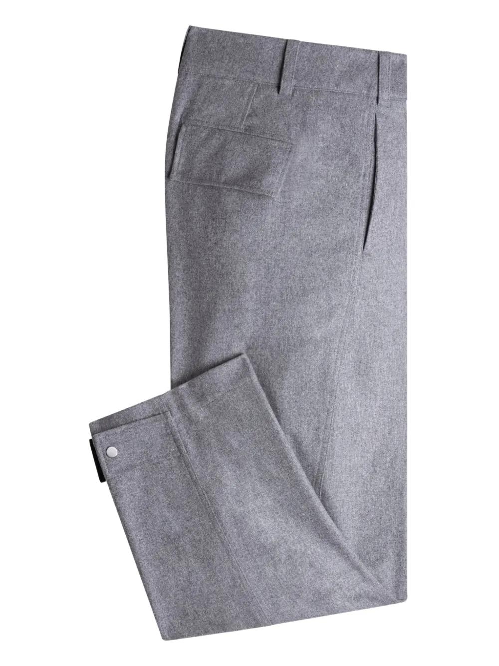 BOSS Press-Stud Straight Trousers for Women