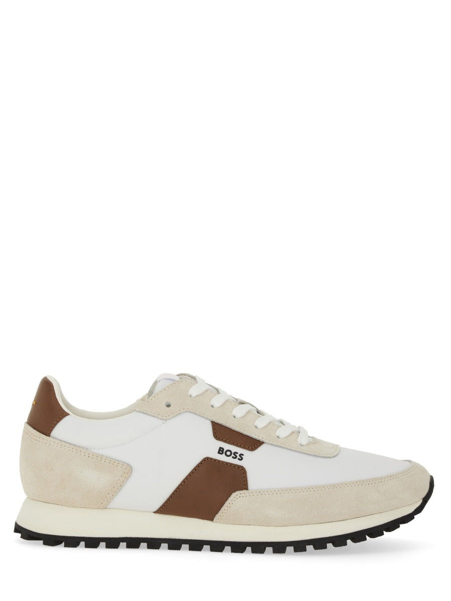 BOSS Men's Premium Leather Sneakers