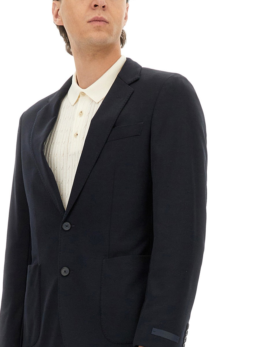 BOSS Men's Luxe Silk-Cotton Blend Jacket