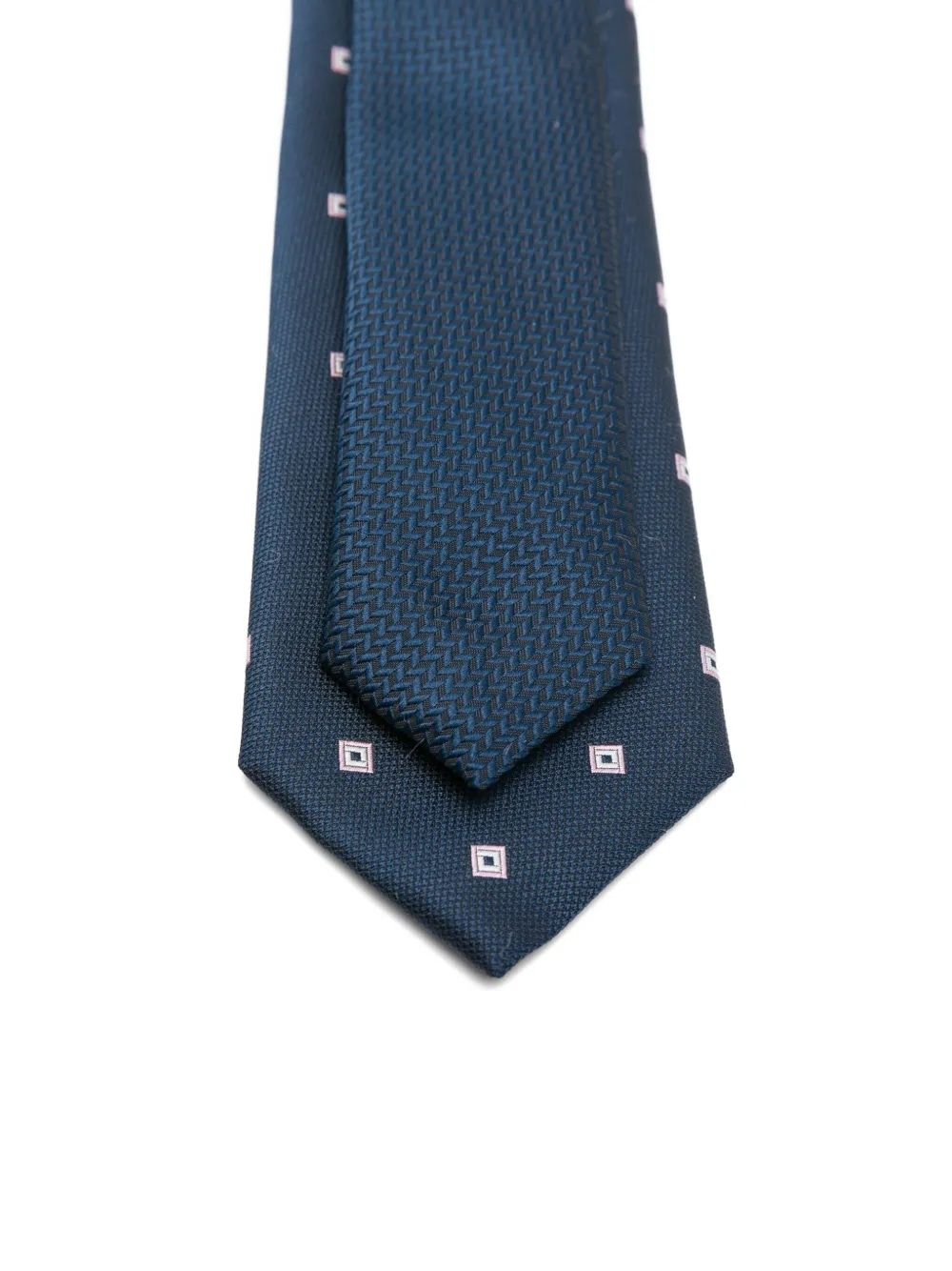 HUGO BOSS Sleek Polyester Tie for Men - FW25
