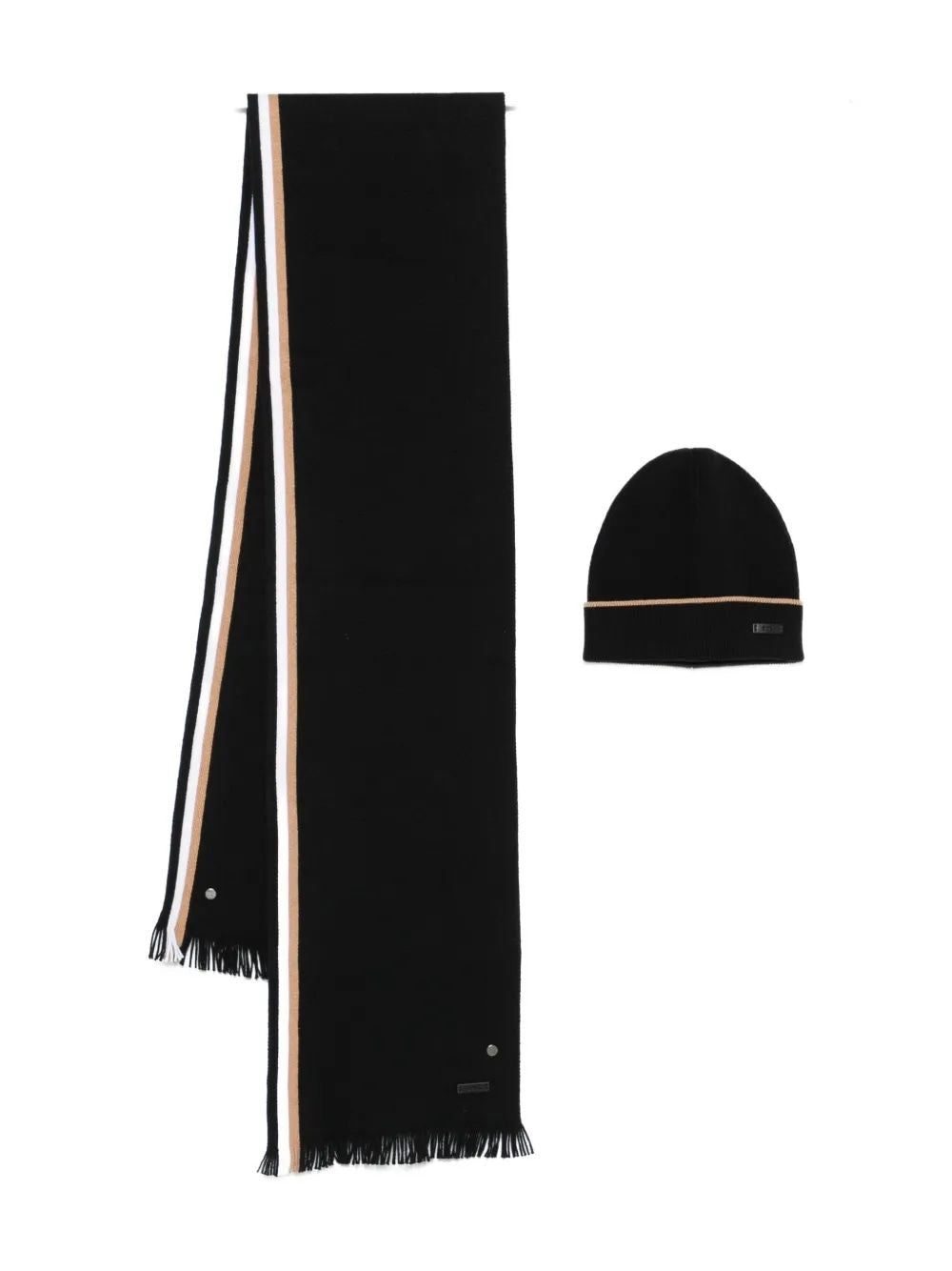 HUGO BOSS Knit Scarf for Men - FW25 Collection