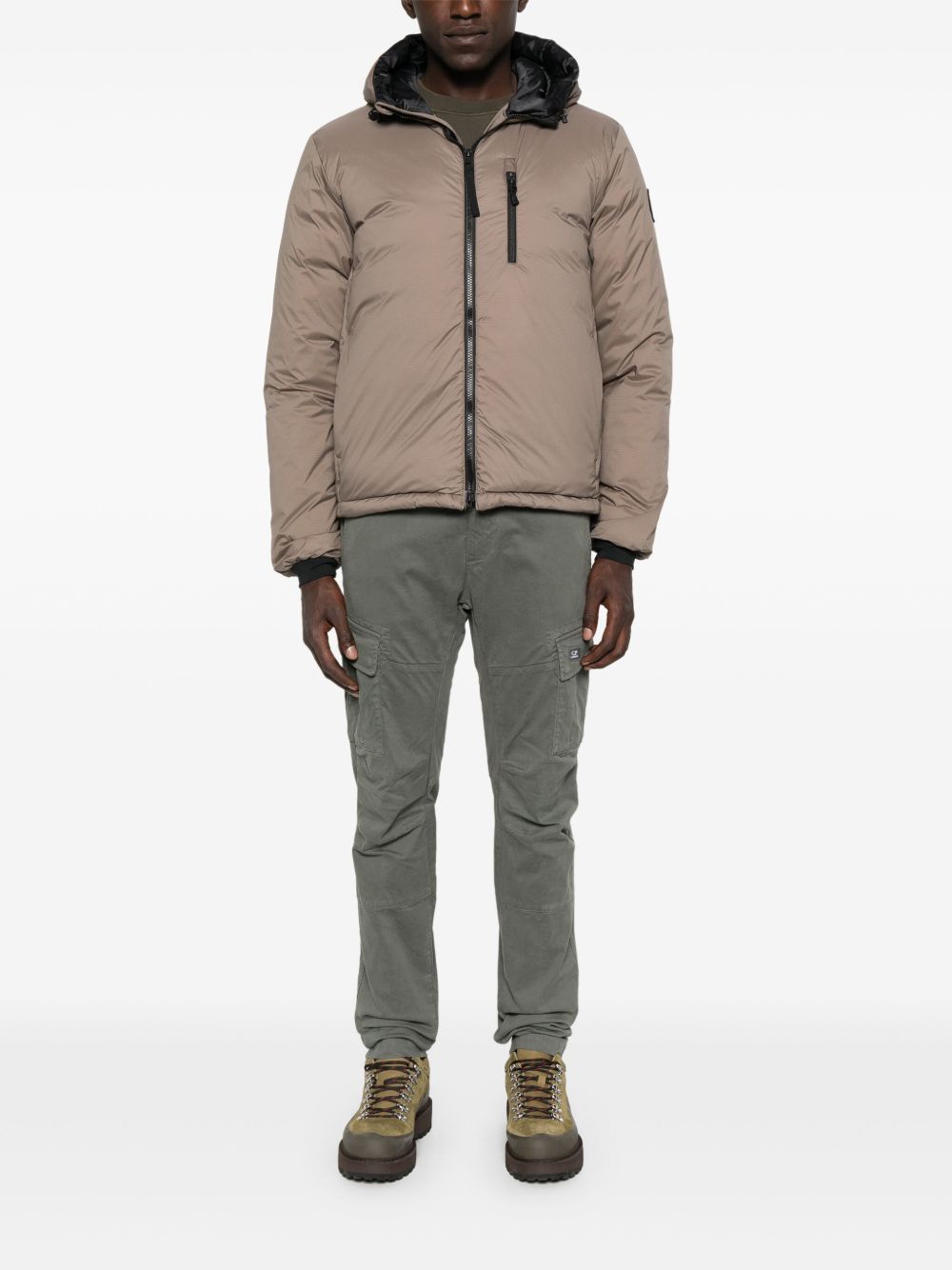 CANADA GOOSE Short Down Jacket with Hood for Men - FW25 Edition