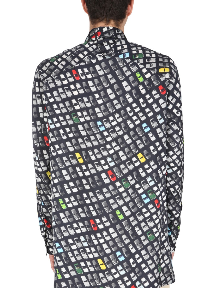 BOTTEGA VENETA Classic Allover Print Shirt