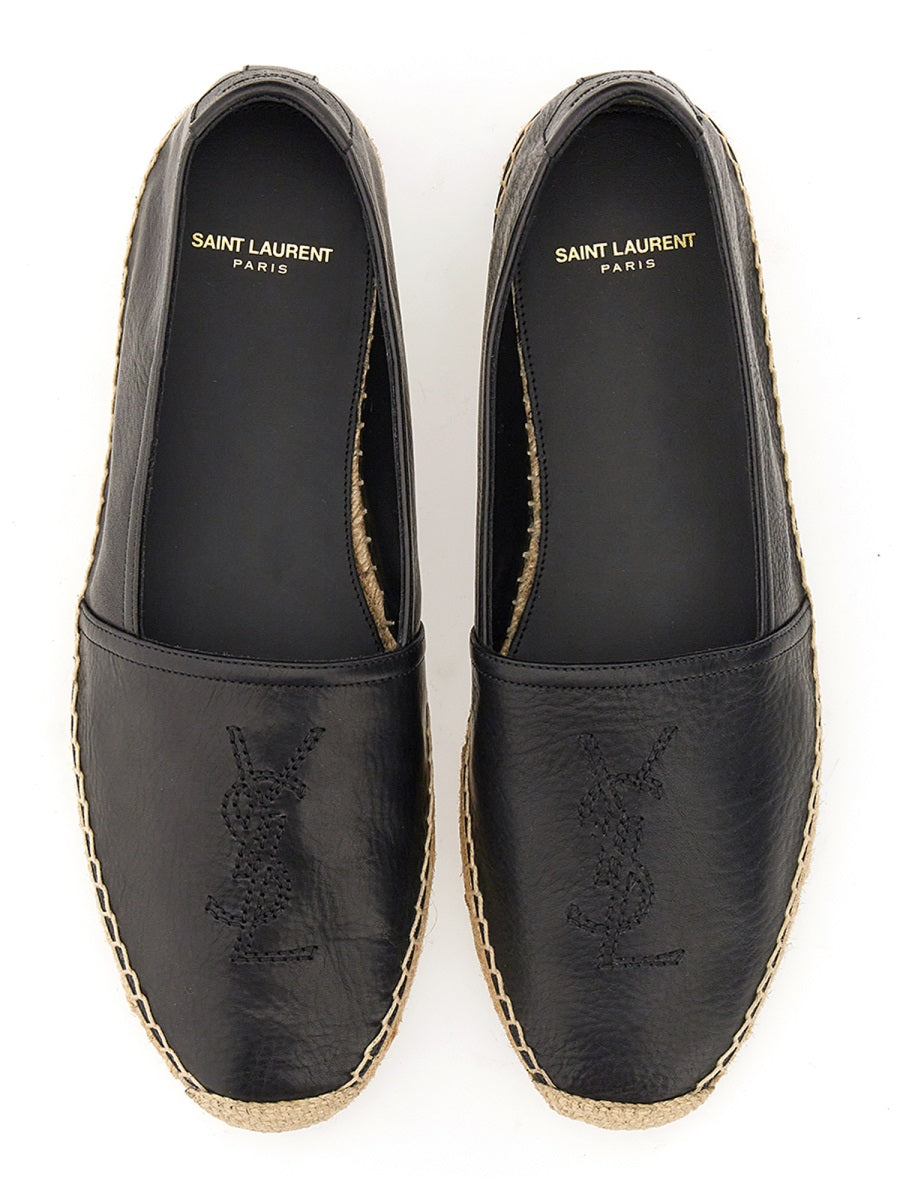 SAINT LAURENT Monogram Espadrille Sandals for Men