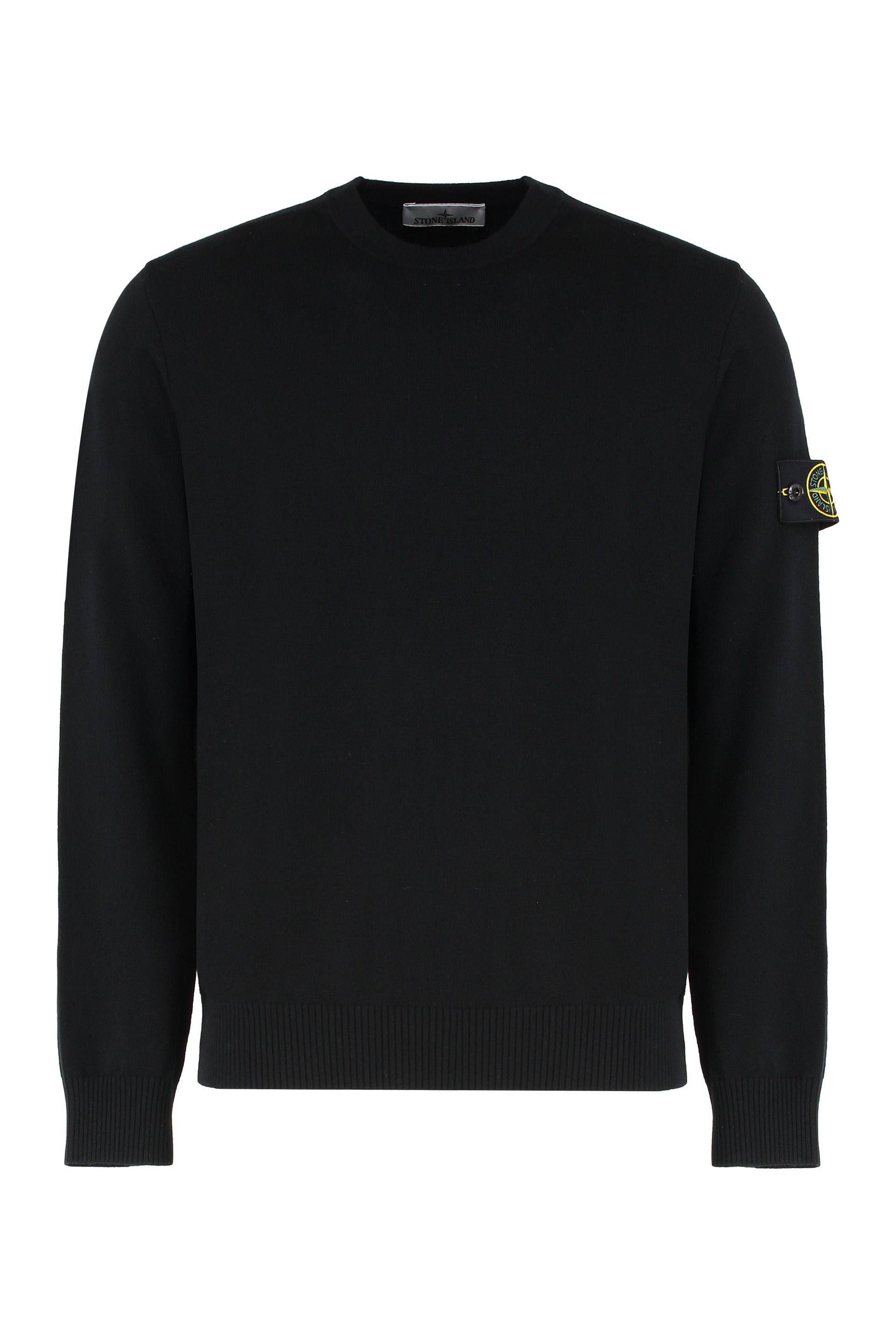 STONE ISLAND Virgin Wool Crew-Neck Sweater
