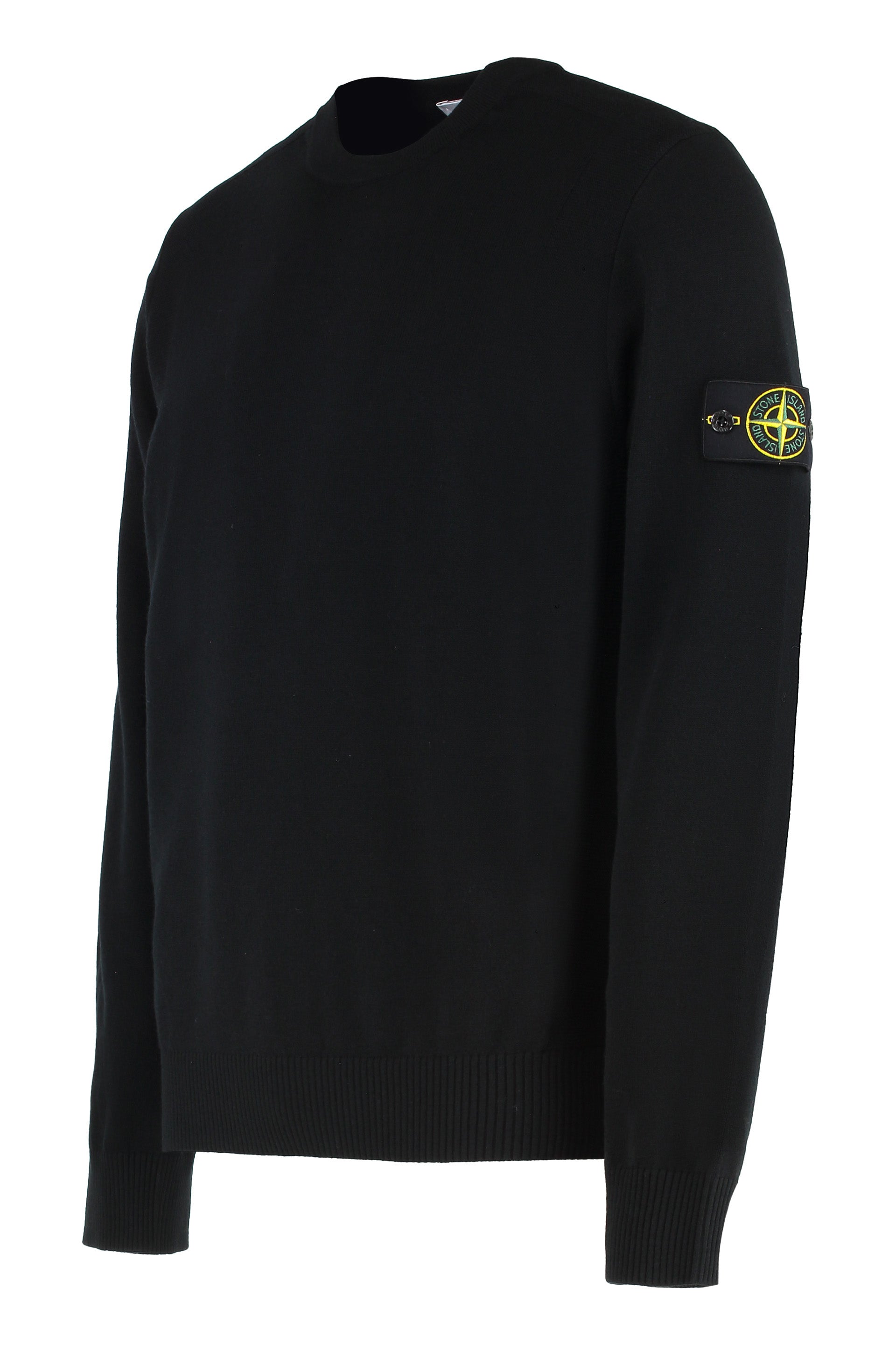 STONE ISLAND Virgin Wool Crew-Neck Sweater