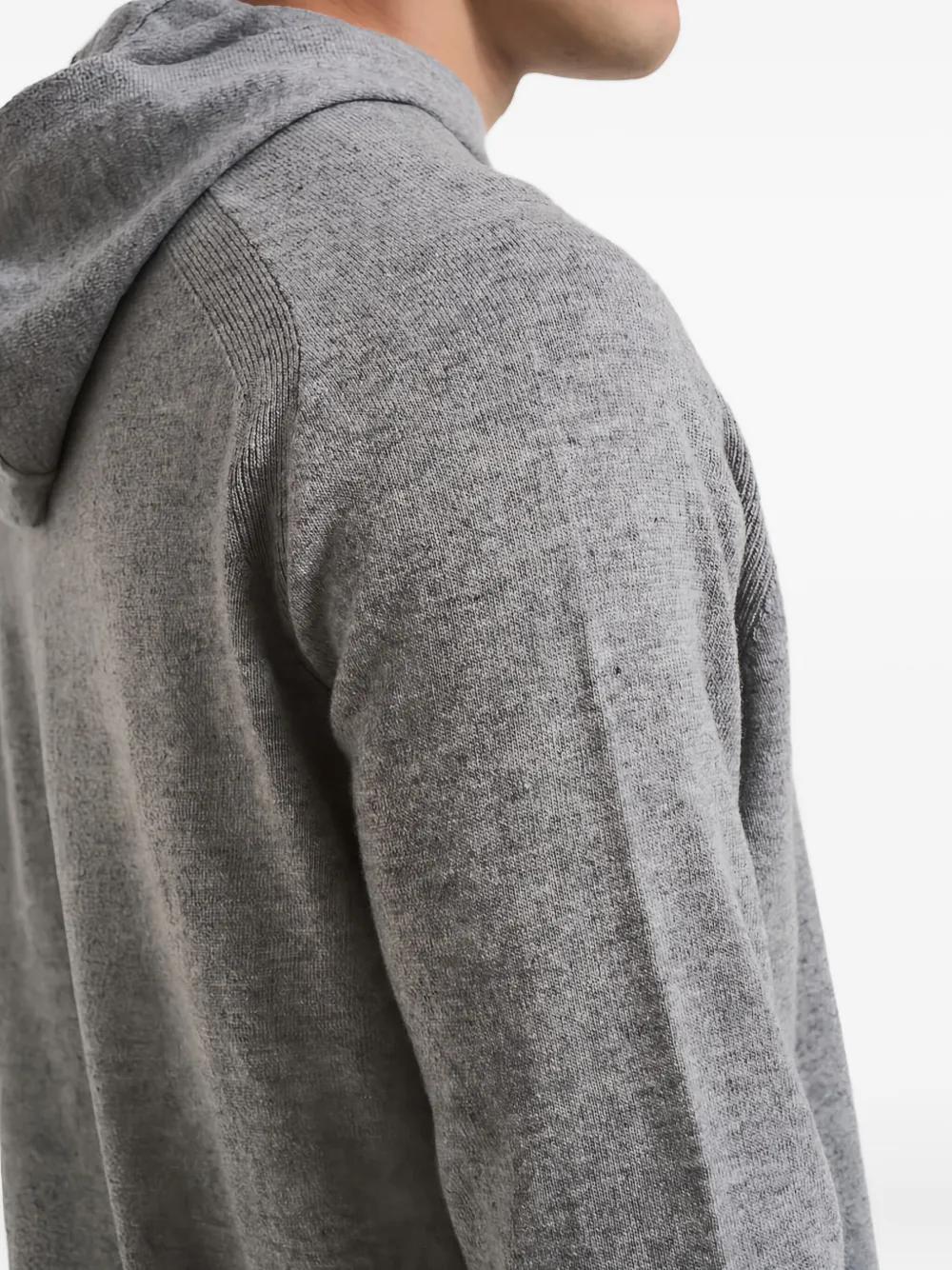 STONE ISLAND Hooded Patch Knitwear for Men - FW25