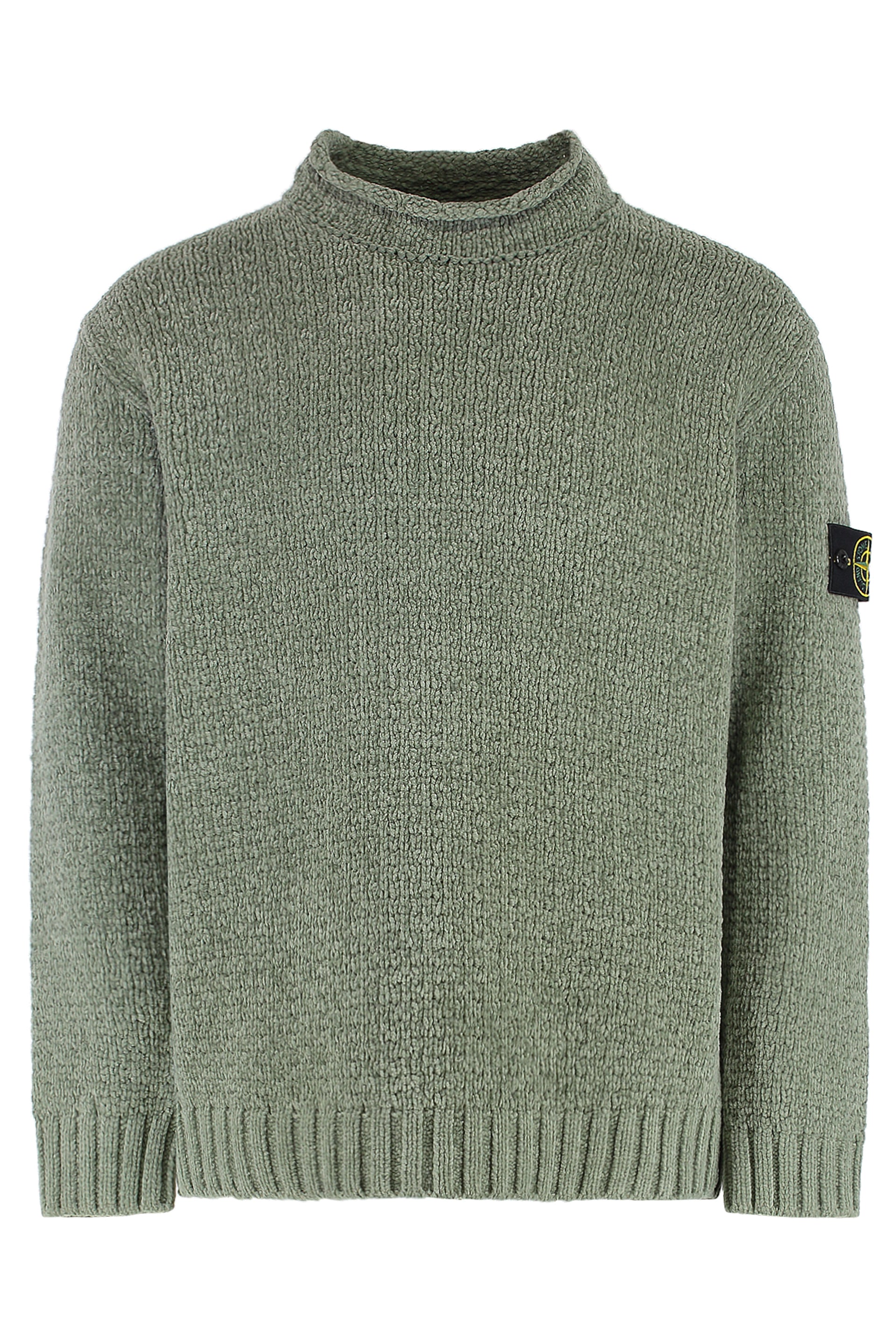STONE ISLAND Cotton Crew-Neck Sweater
