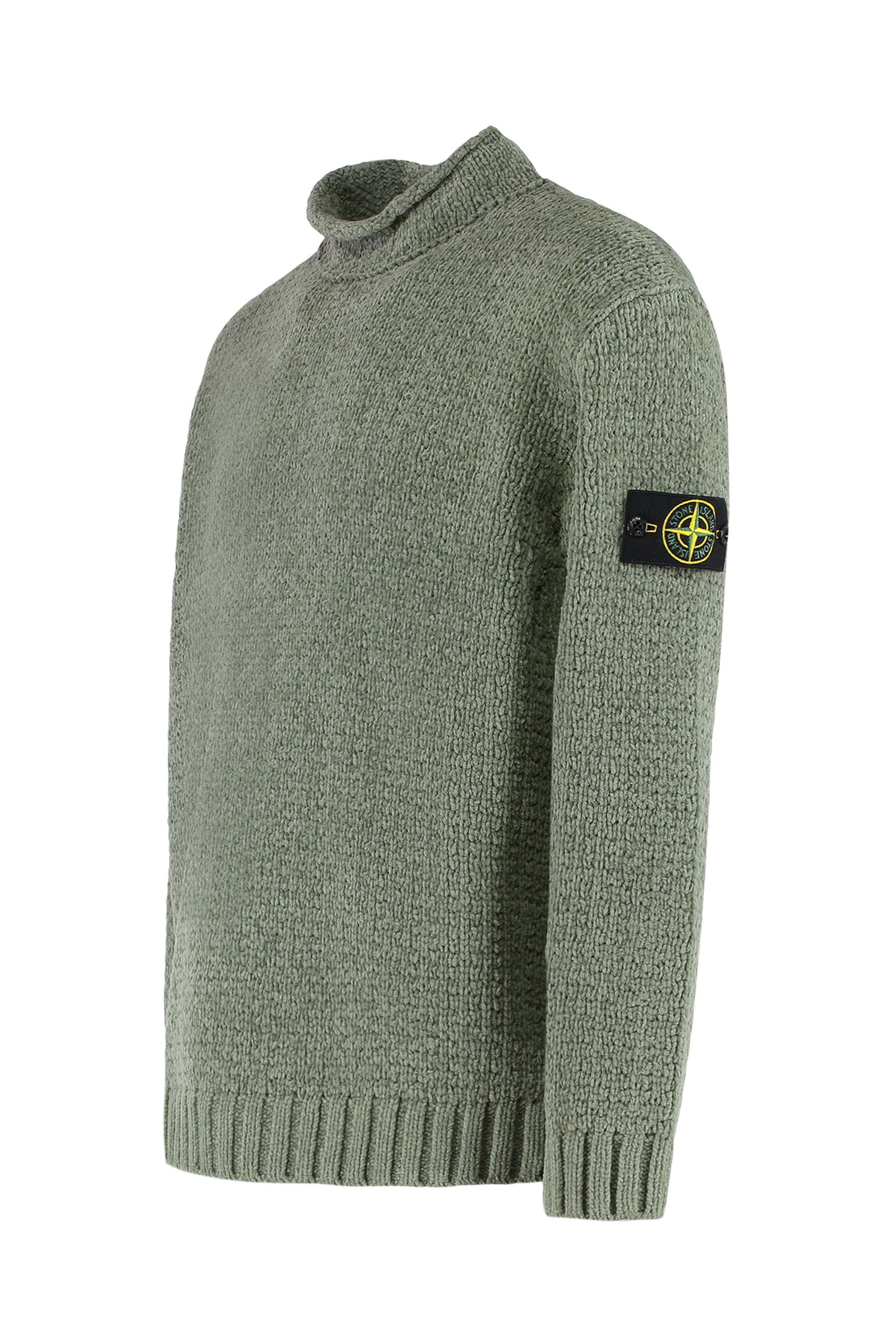 STONE ISLAND Cotton Crew-Neck Sweater
