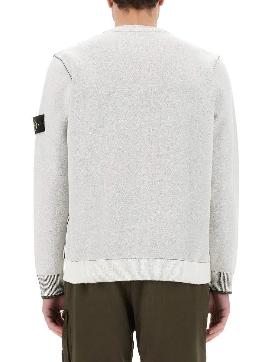 STONE ISLAND Double Face Knit Sweater for Men