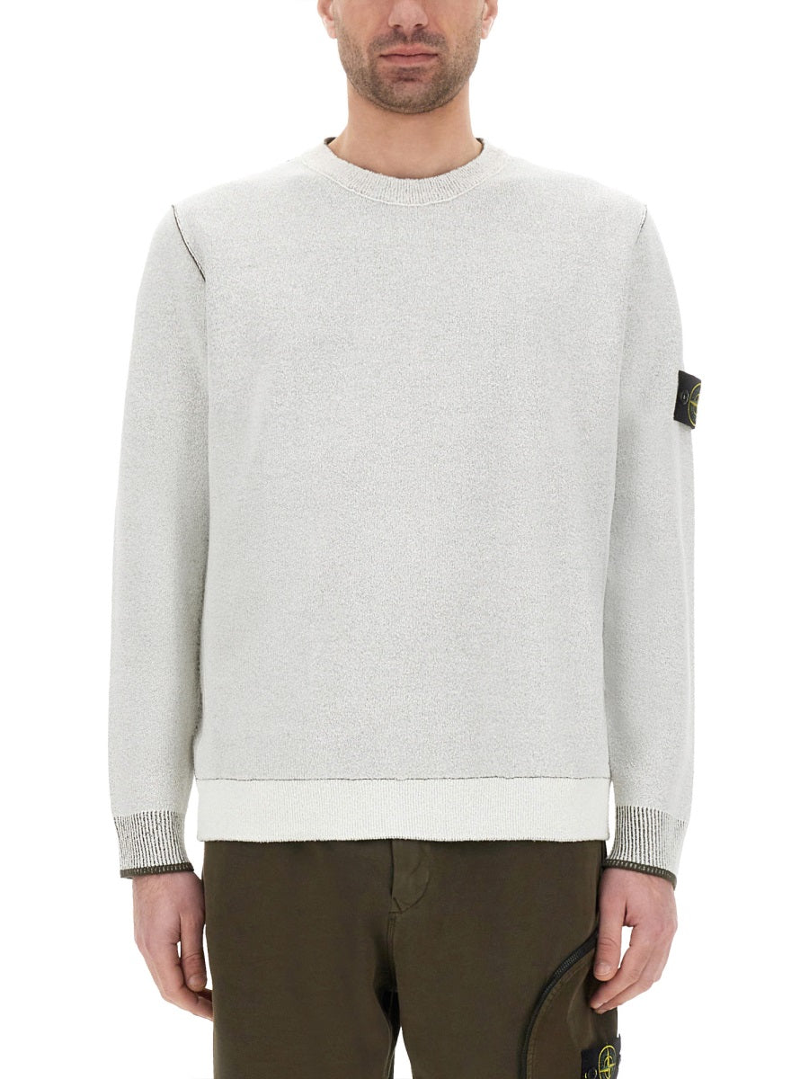 STONE ISLAND Double Face Knit Sweater for Men