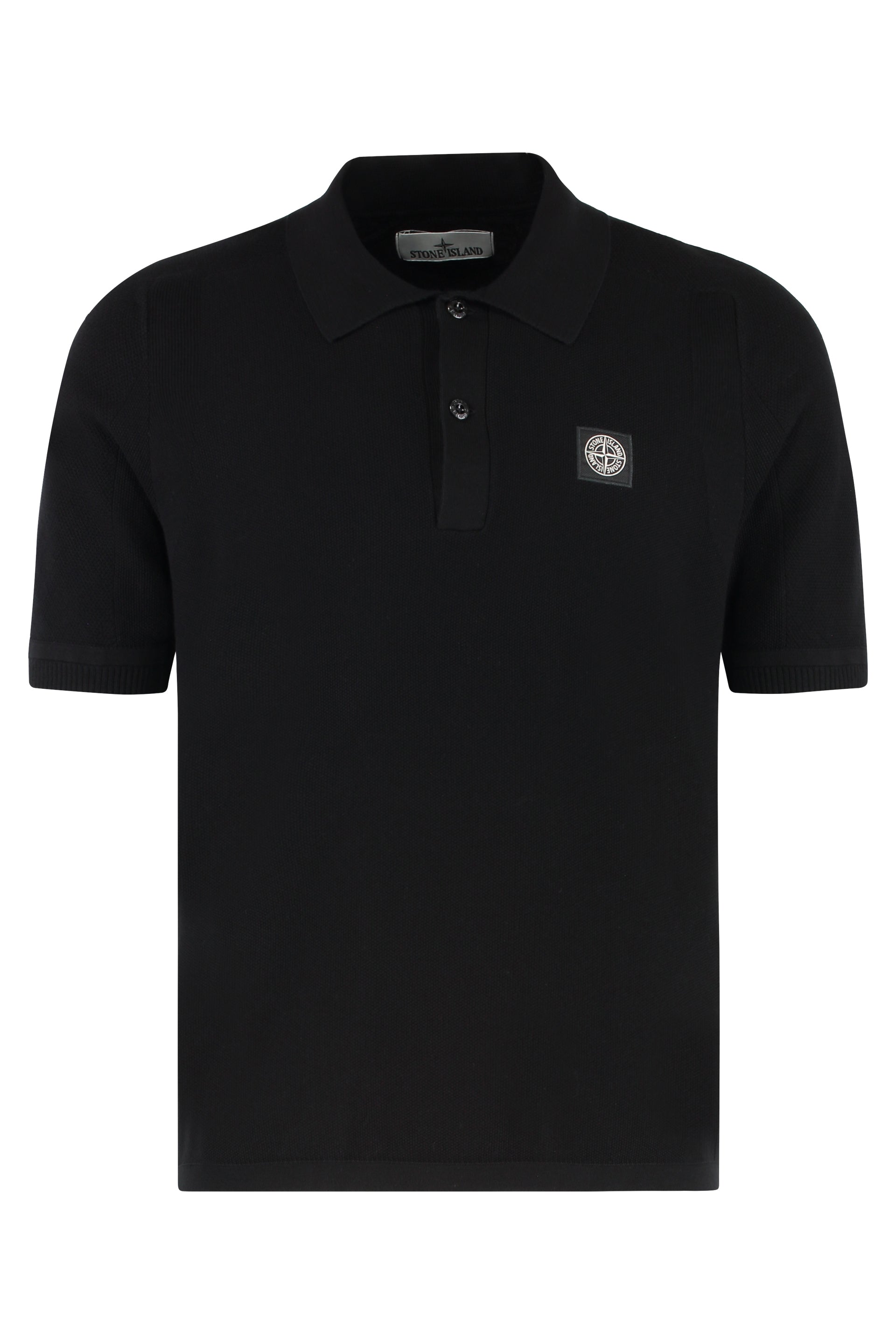 STONE ISLAND Cotton-Piqué Polo Shirt for Men