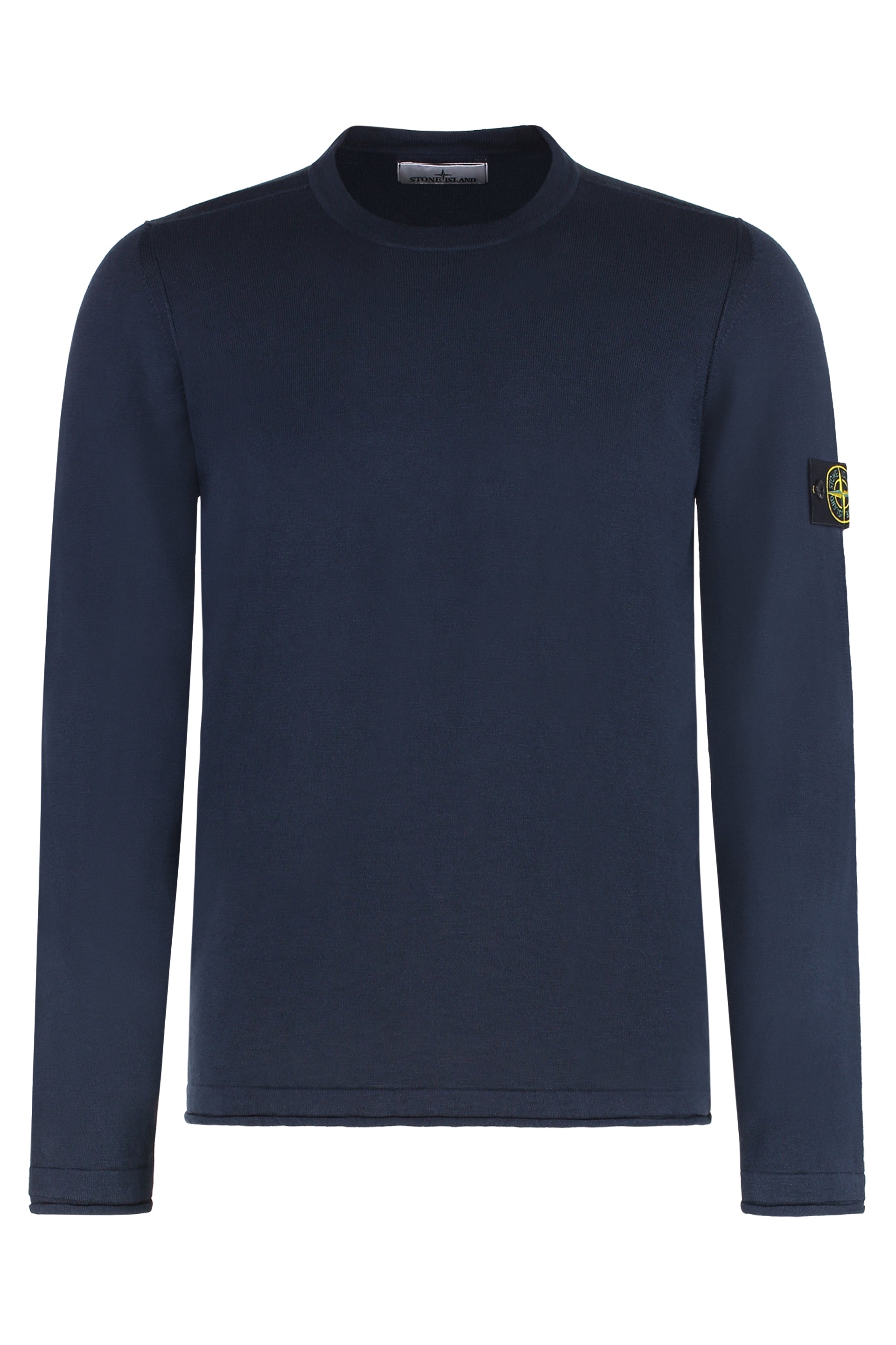 STONE ISLAND Cotton-Blend Sweater with Removable Logo Patch
