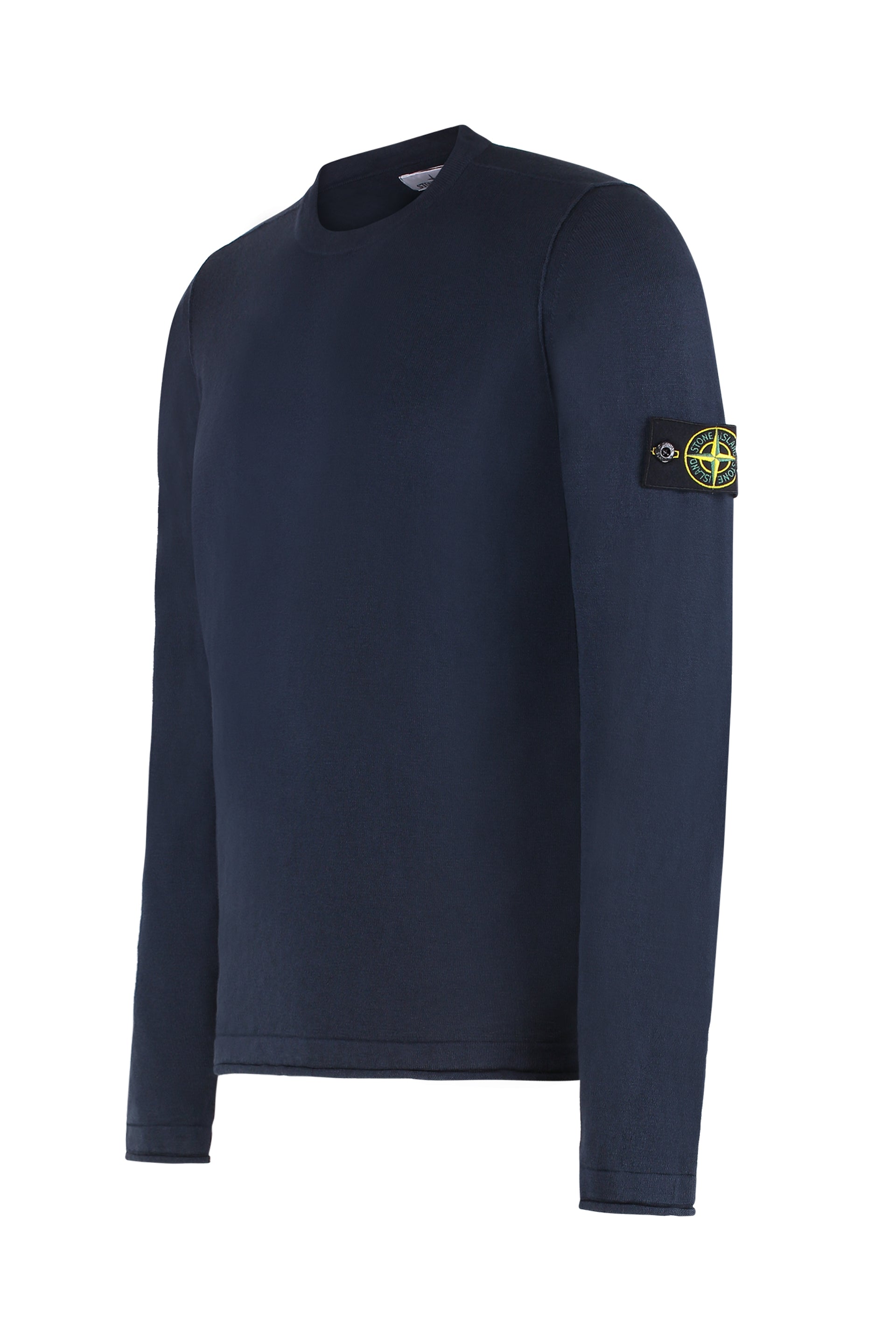 STONE ISLAND Cotton-Blend Sweater with Removable Logo Patch