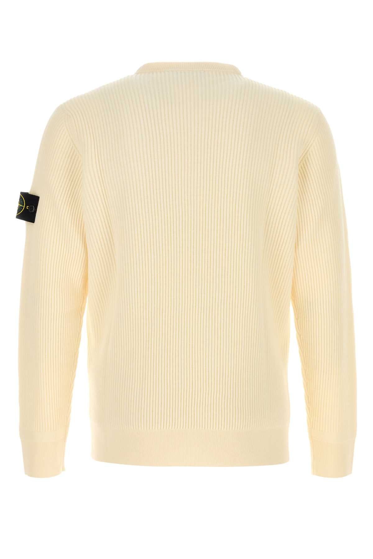 STONE ISLAND Classic Crew Neck Wool Sweater for Men