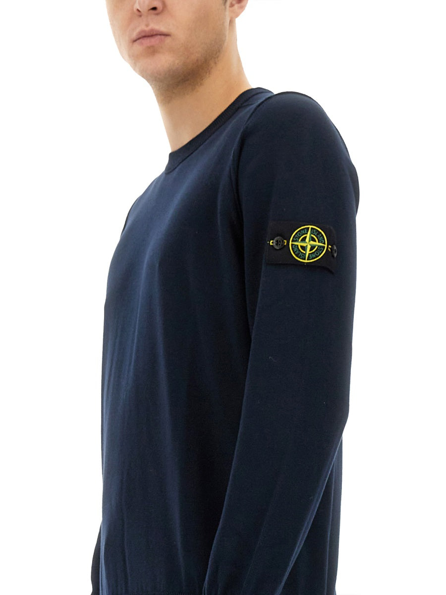STONE ISLAND Classic Logo T-Shirt for Men - Size L
