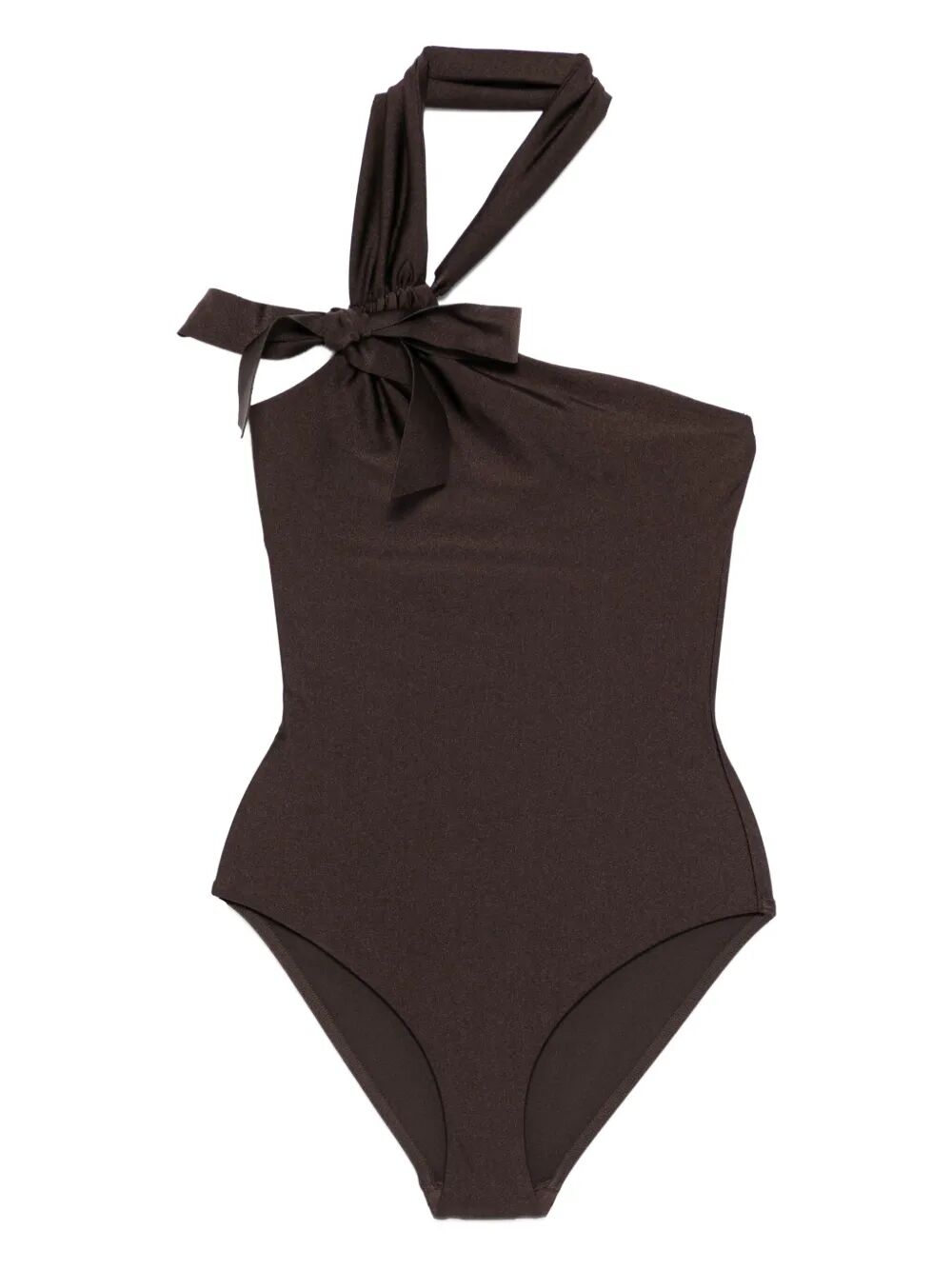ZIMMERMANN One-Shoulder Mini Bow Detail Swimsuit