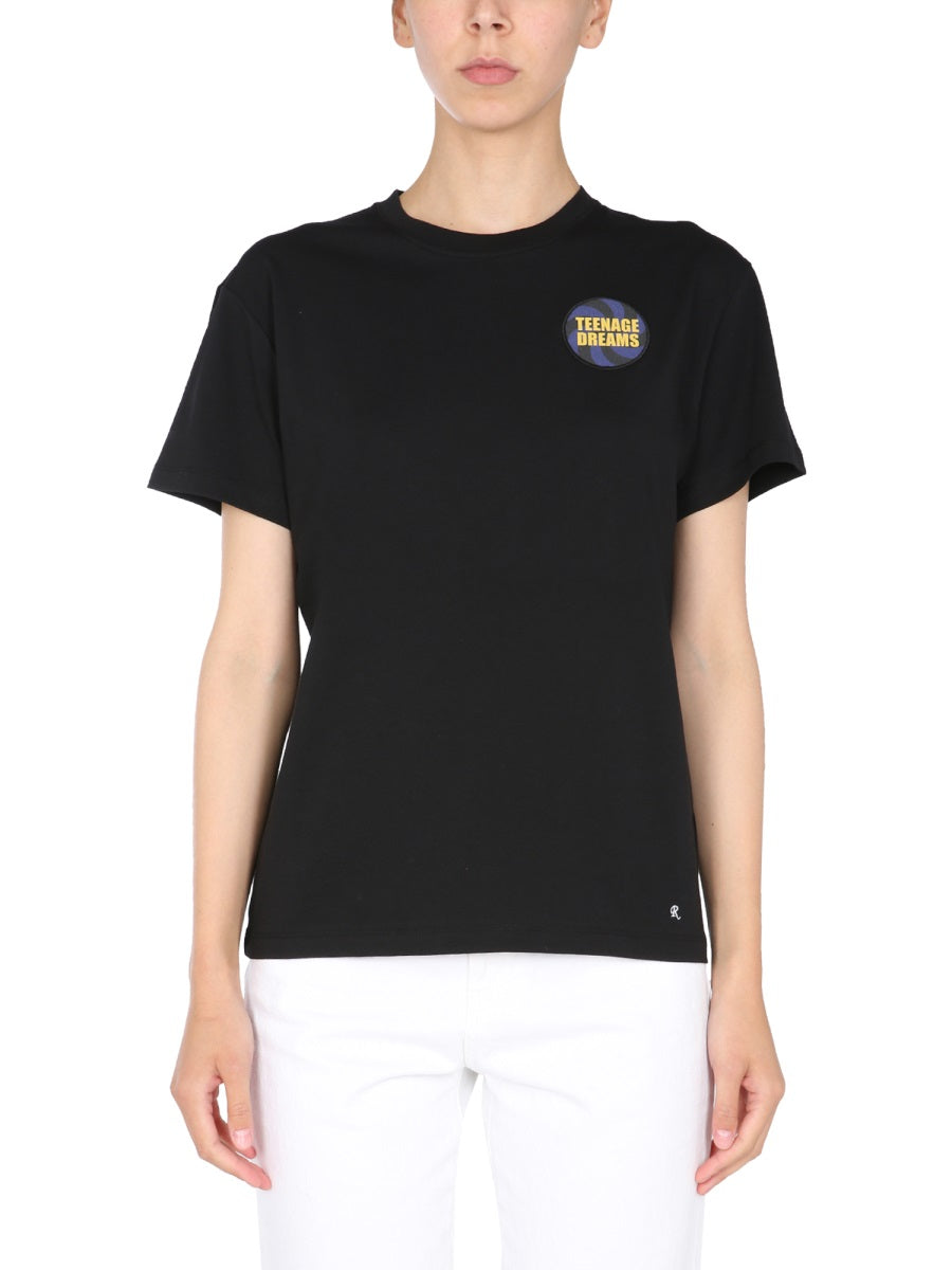 RAF SIMONS Teenage Crew Neck T-Shirt