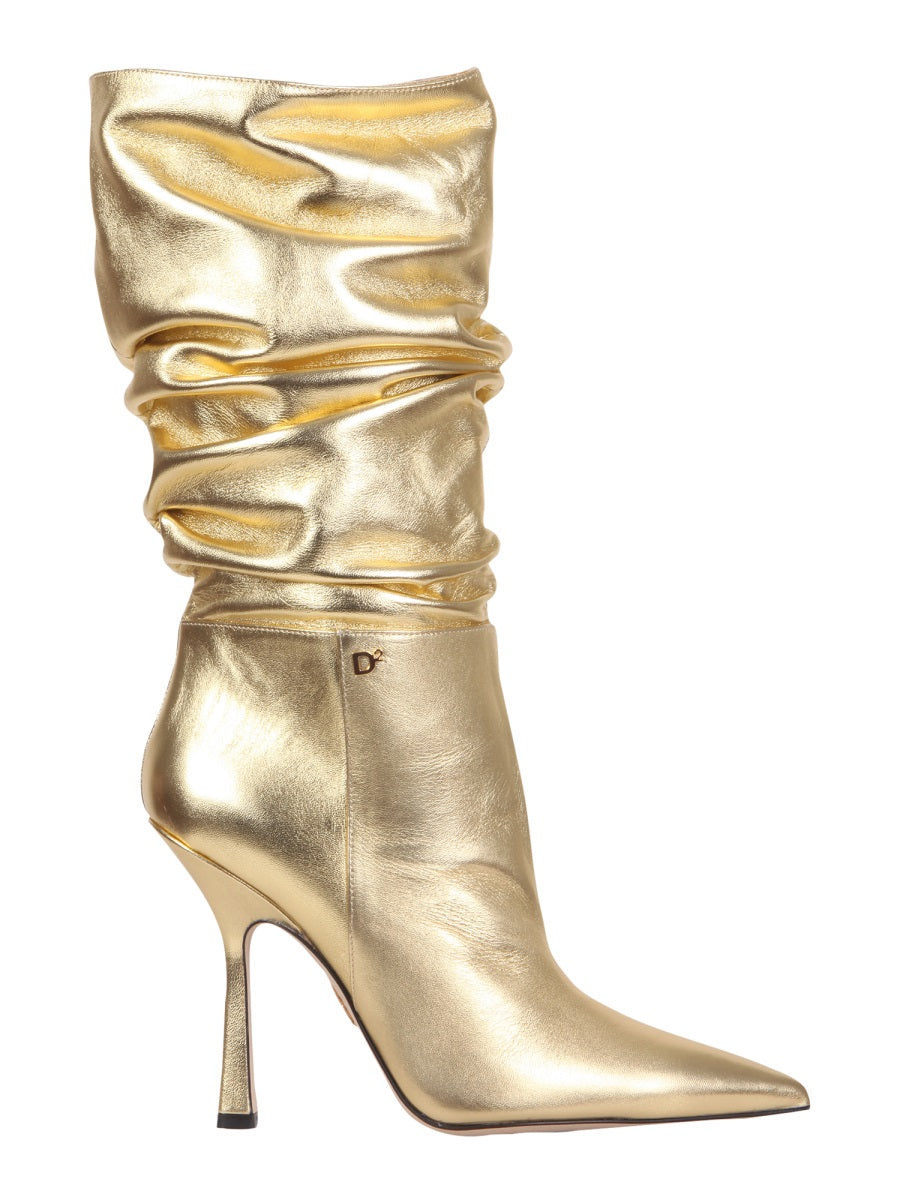 DSQUARED Chic Heeled Boots - 10 cm