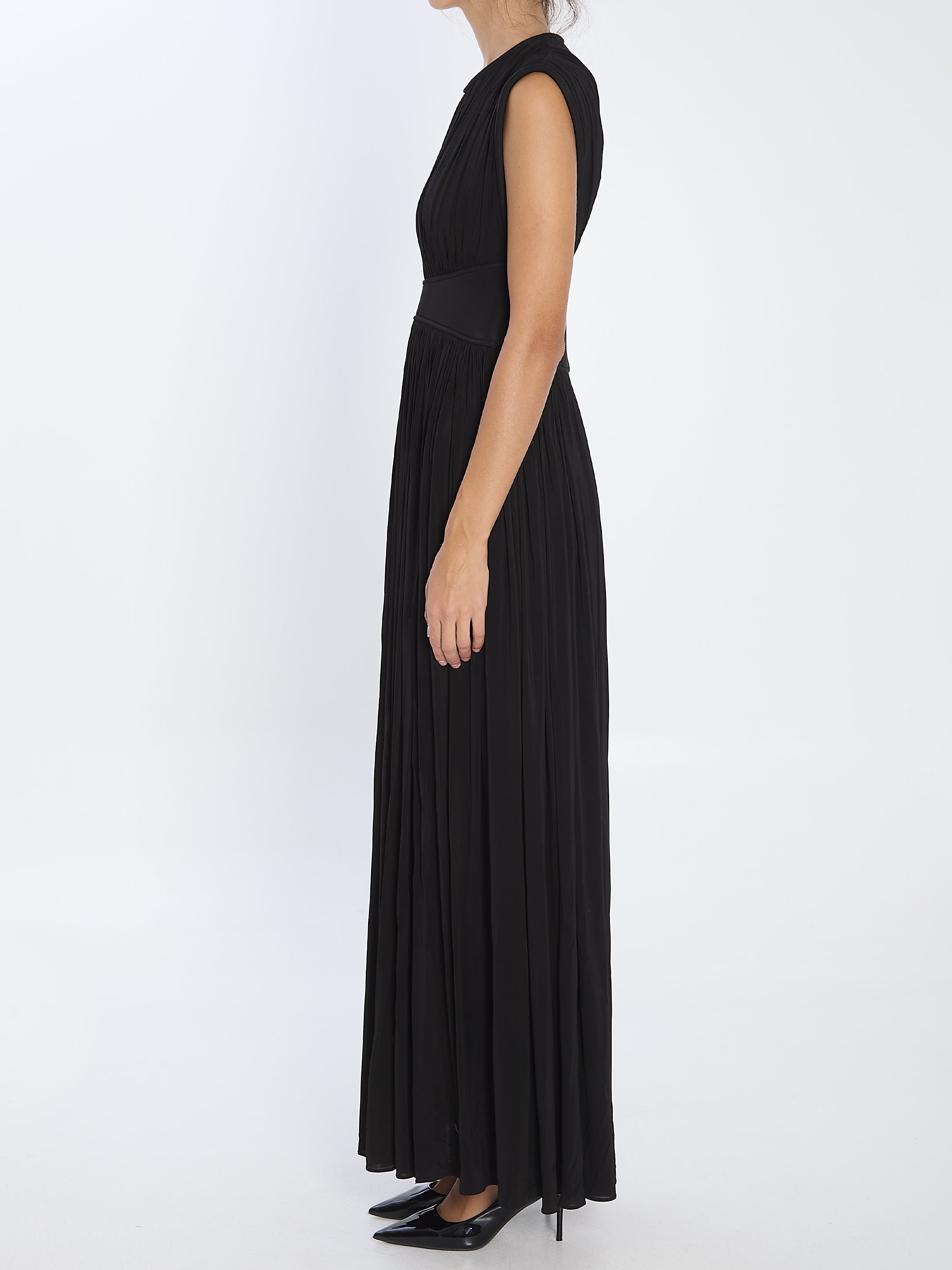 ZIMMERMANN Hypnotic Pleated Maxi Dress (Size 01)