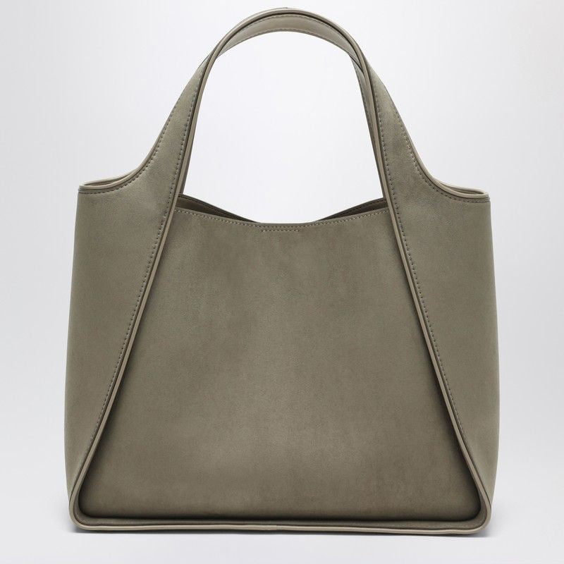 STELLA MCCARTNEY Medium Eco-Leather Tote Handbag with Logo Detail