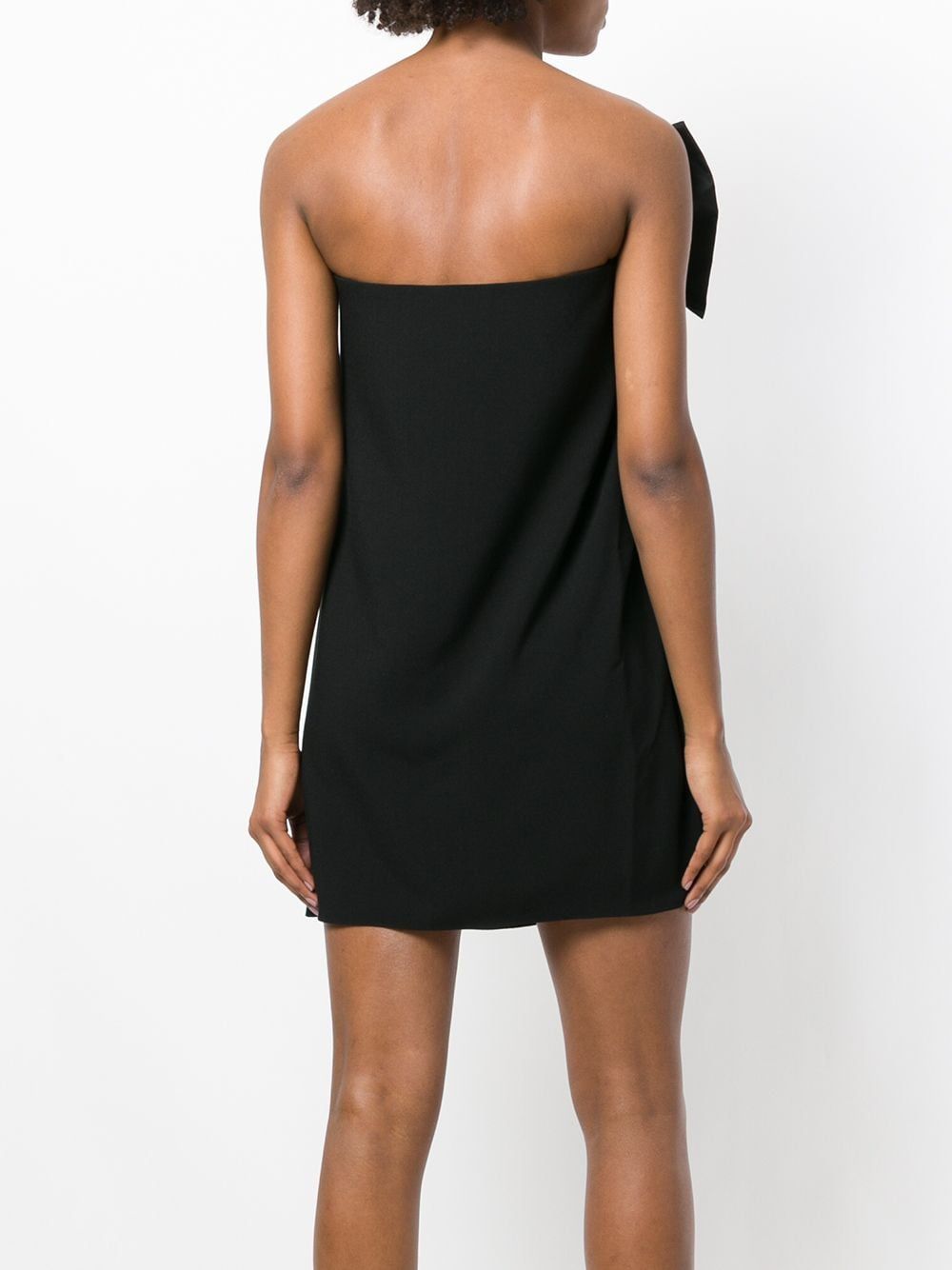 SAINT LAURENT Chic Mini Dress with Bow Detail