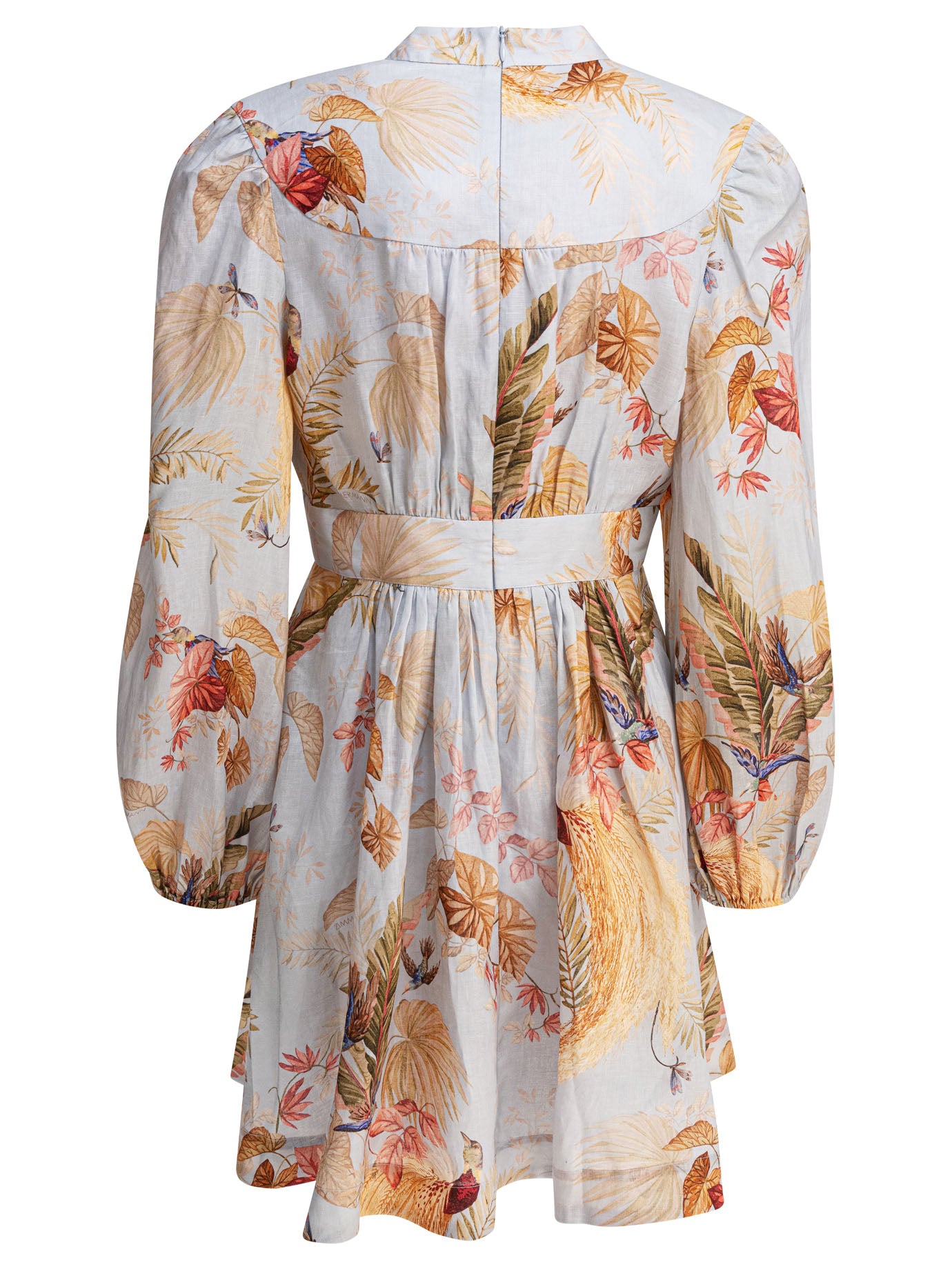 ZIMMERMANN Elegant Plunge Mini Dress