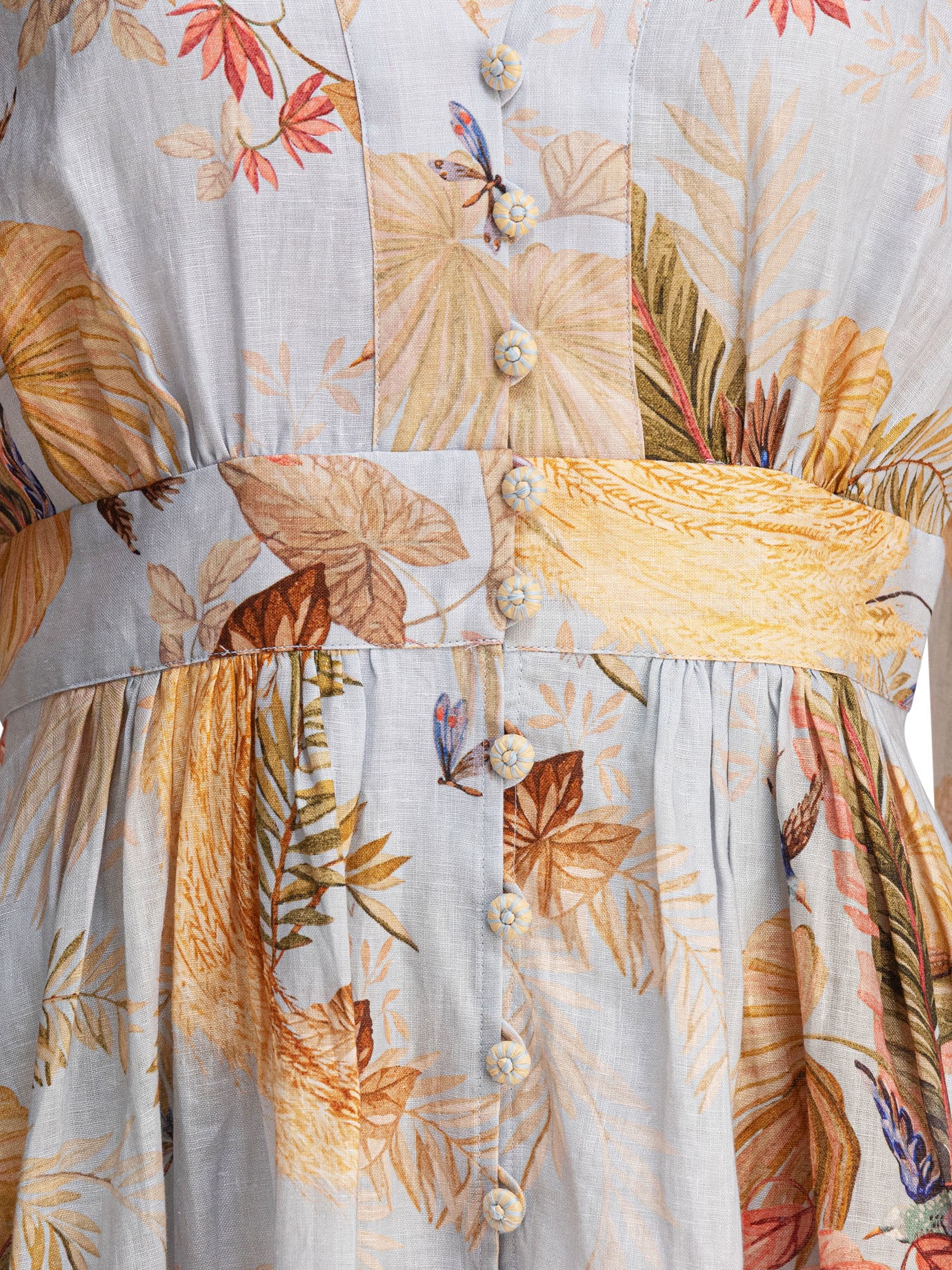 ZIMMERMANN Elegant Plunge Mini Dress