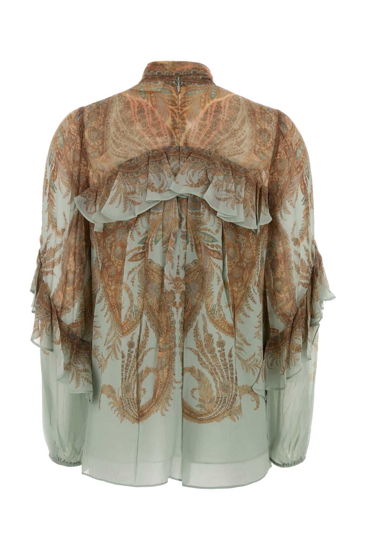 ZIMMERMANN Flutter Blouse - Women's Printed Crepe