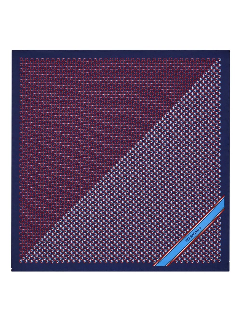 Ferragamo Silk Pocket Square