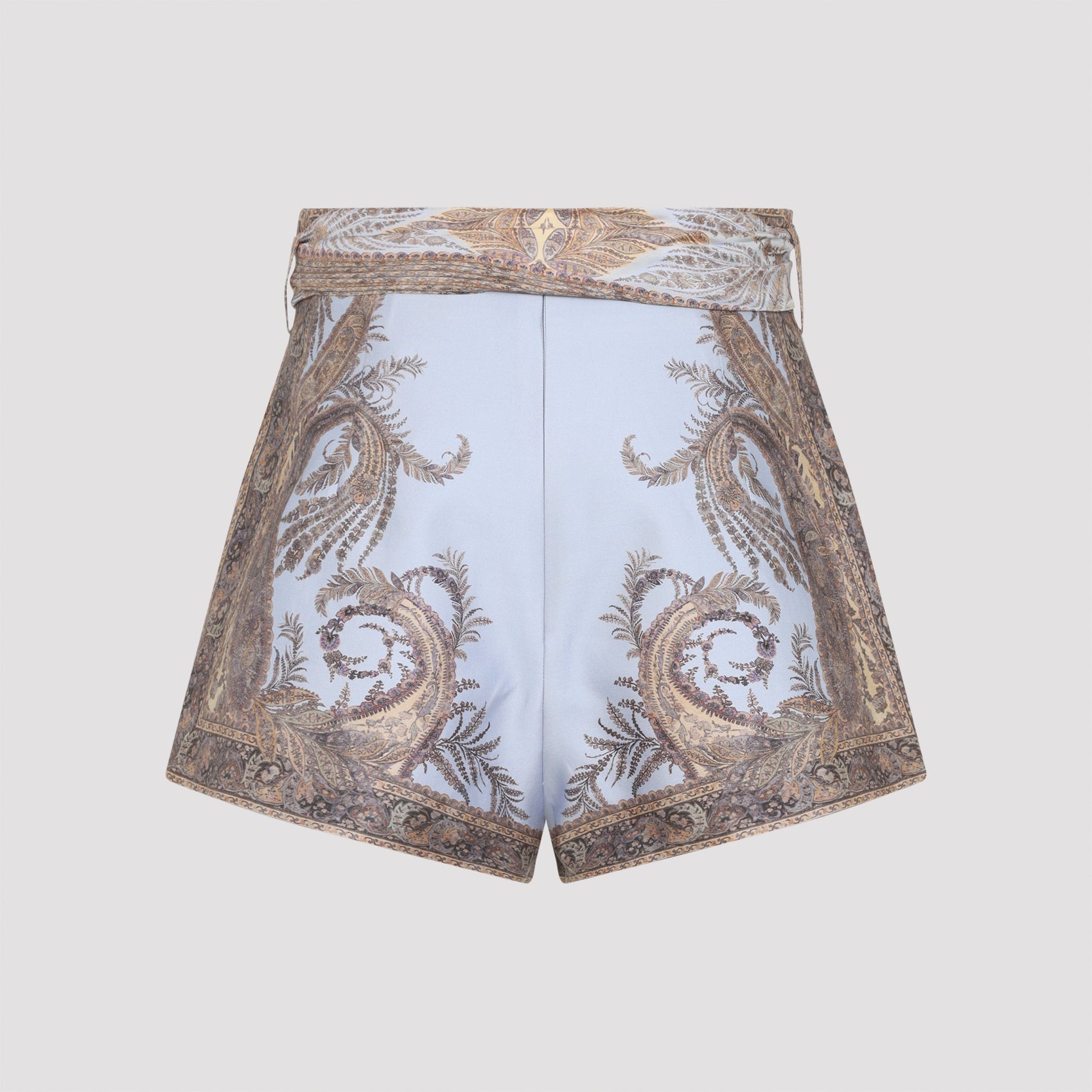 ZIMMERMANN Hypnotic Flat Front Mini Shorts