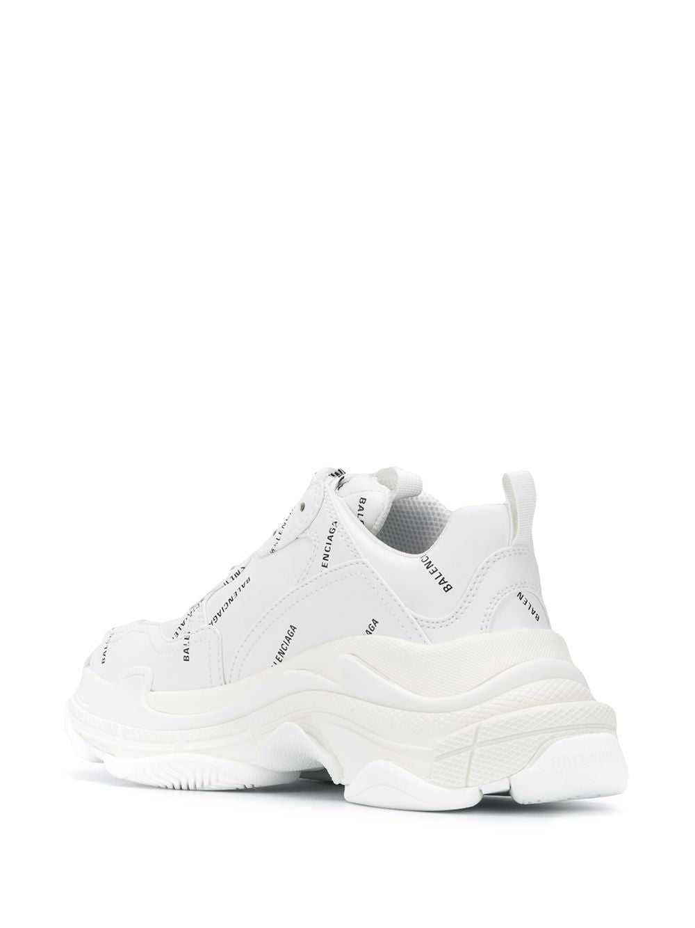 BALENCIAGA Women’s Synthetic Leather Triple S Sneakers