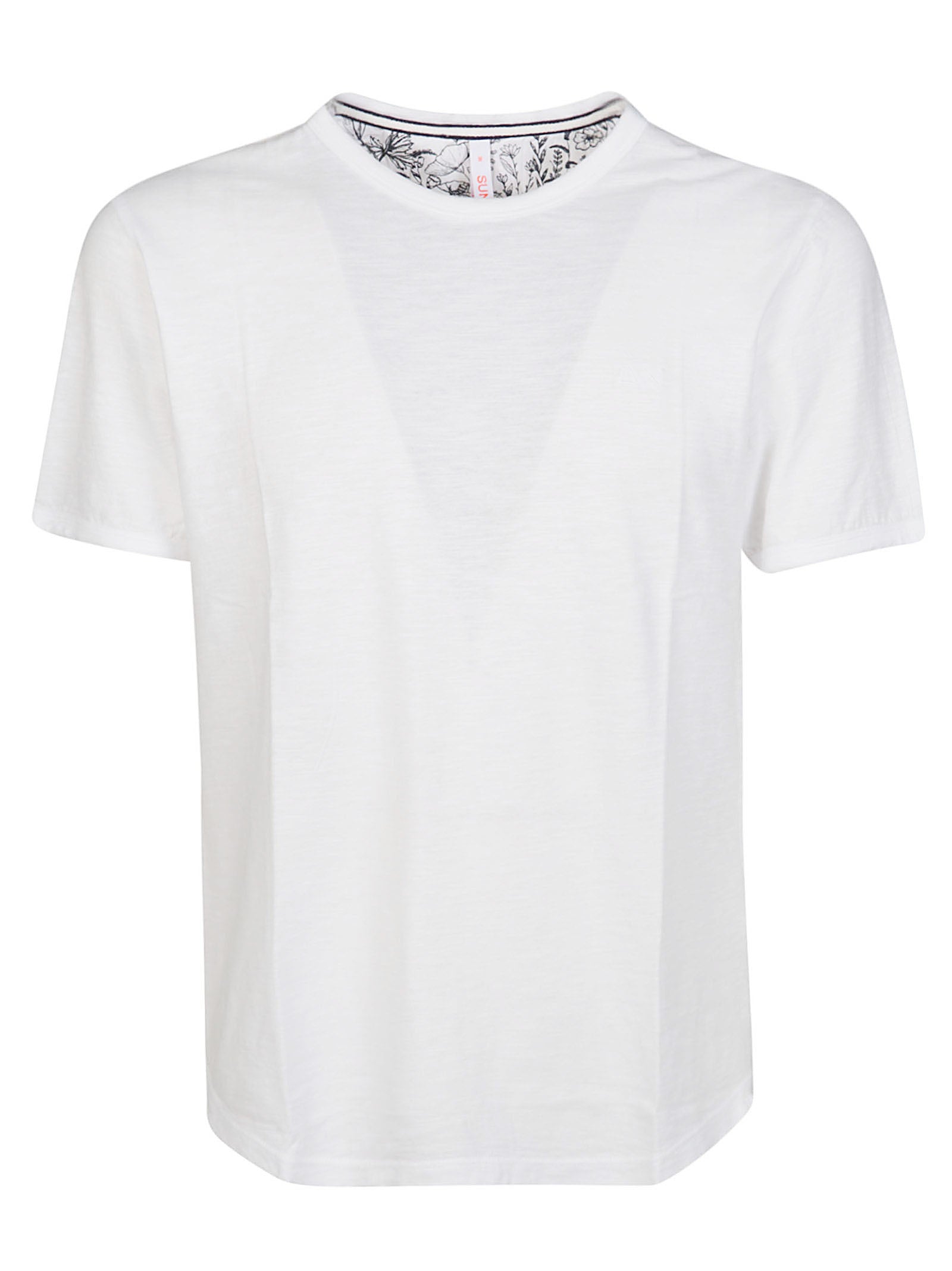 SUN 68 Mini Fiammata Short Sleeve T-Shirt for Women