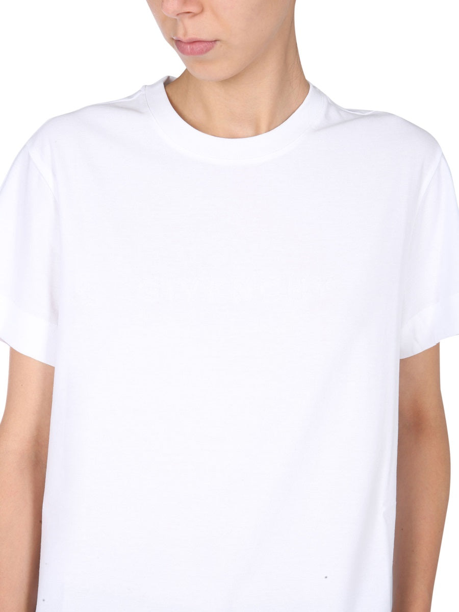 GIVENCHY Women’s Logo Crew Neck T-Shirt