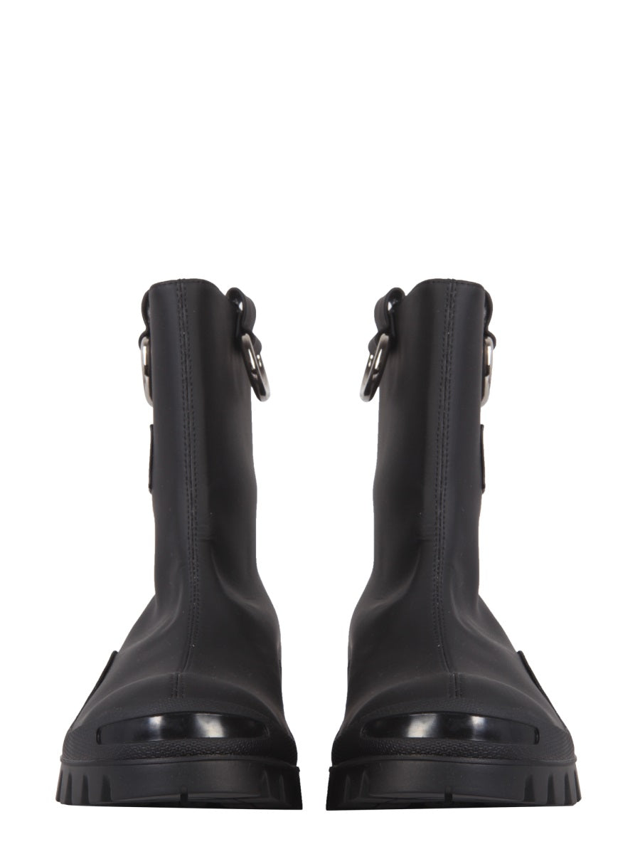 MSGM Chic Women's Rain Boots with Vibram Rubber Sole - 3 cm