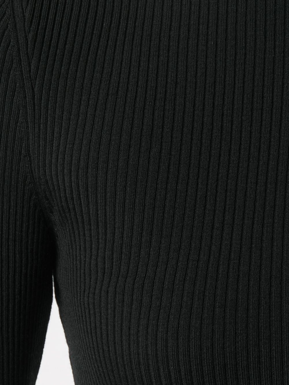 WOLFORD Fitted Wool Turtle-Neck Sweater