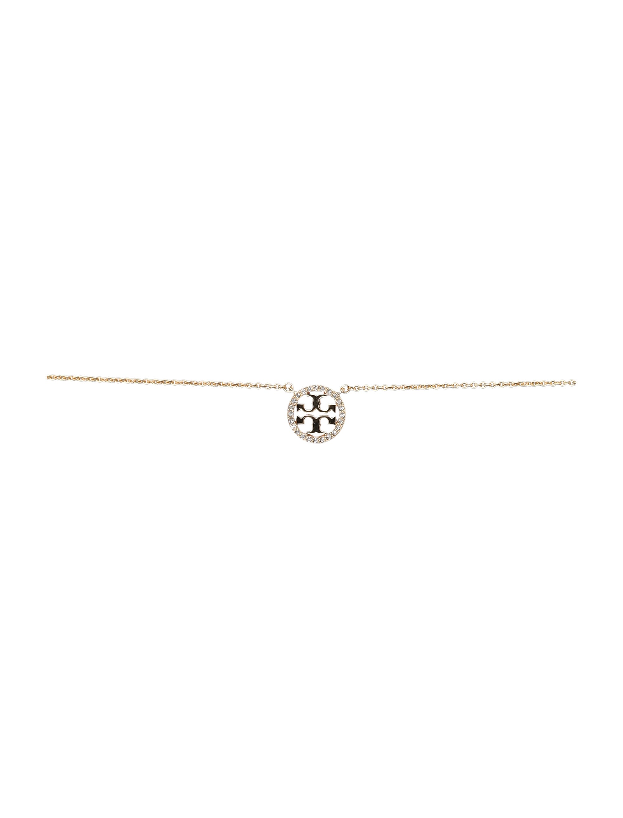 TORY BURCH Miller Pave Pendant Necklace