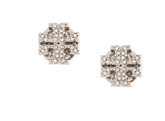 TORY BURCH Elegant Brass and Glass Bracelet