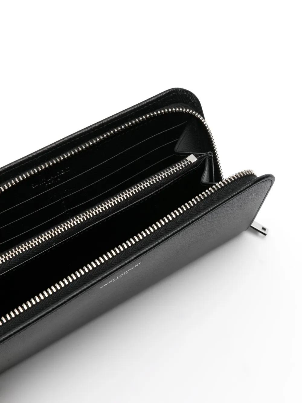 SAINT LAURENT Logo Stamp Wallet