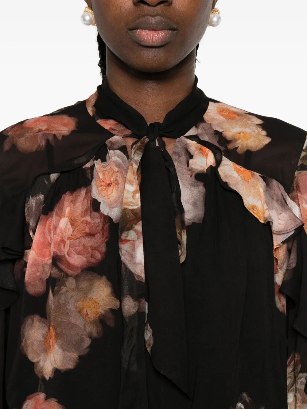 ZIMMERMANN Hypnotic Ruffled Blouse - Women’s Fashion Statement for FW25