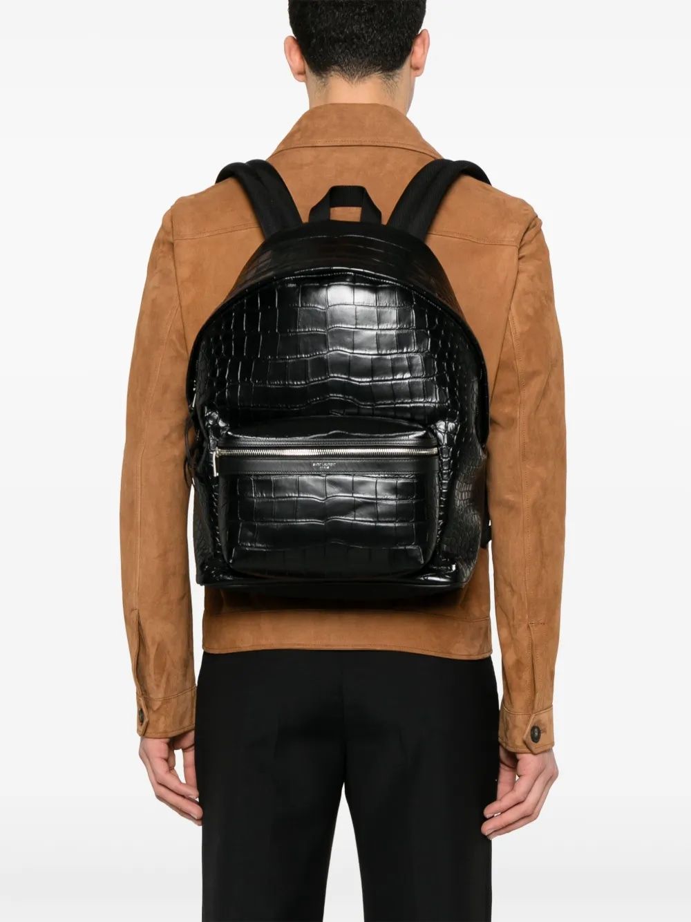 SAINT LAURENT Leather Coco Mini Backpack for Men