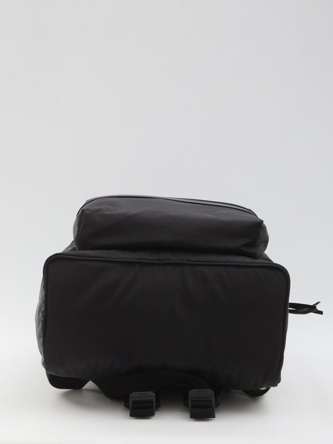 SAINT LAURENT City Backpack in Nylon Ripstop and Leather