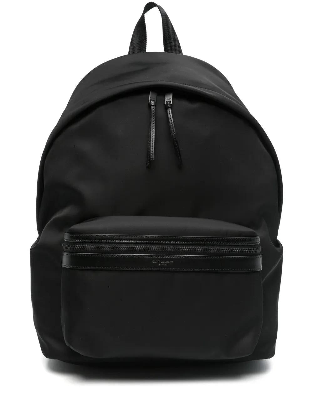 SAINT LAURENT City Backpack - Crafted from Eco-Friendly Materials