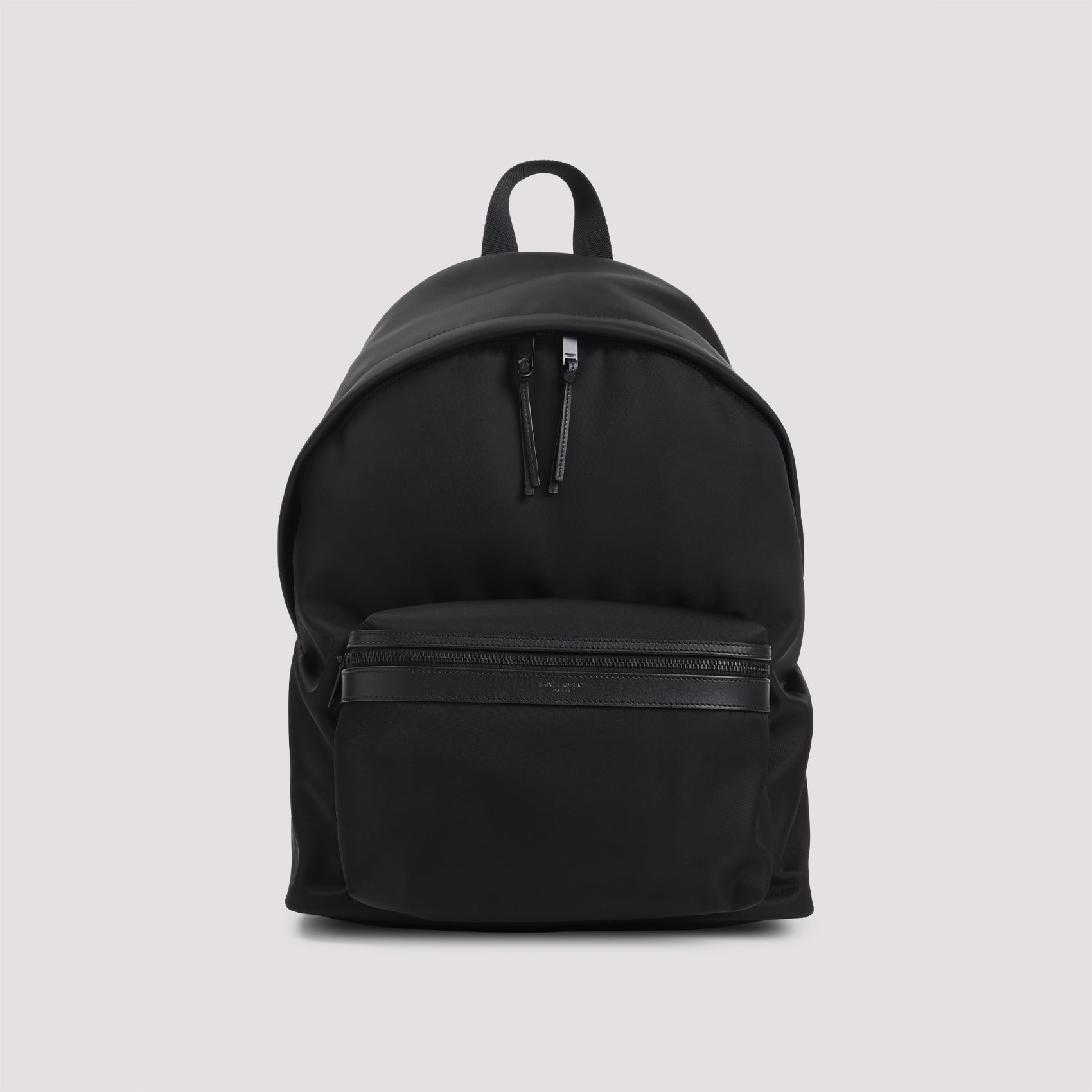 SAINT LAURENT Modern Leather and Nylon Backpack