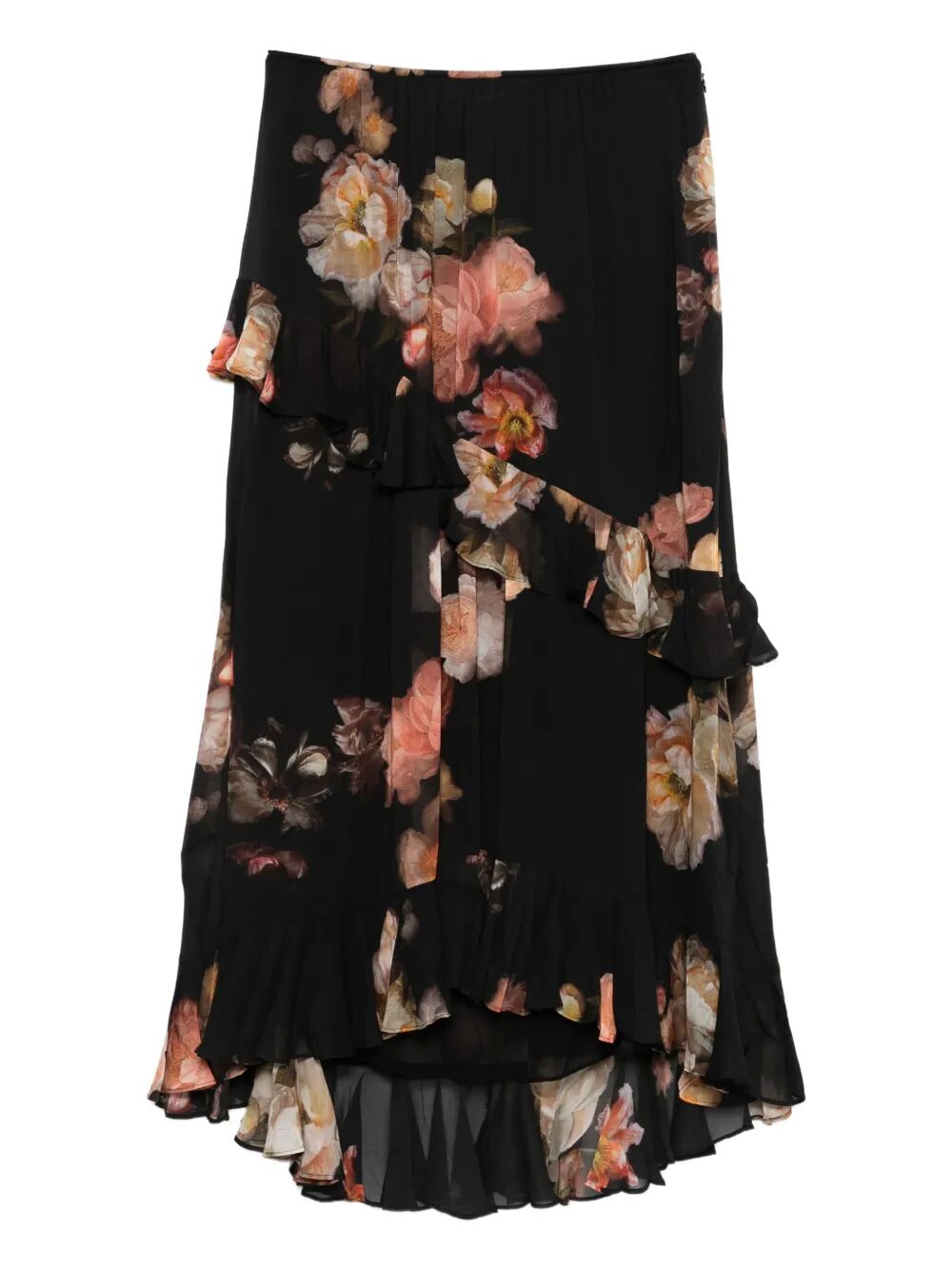 ZIMMERMANN Captivating Asymmetric Midi Skirt