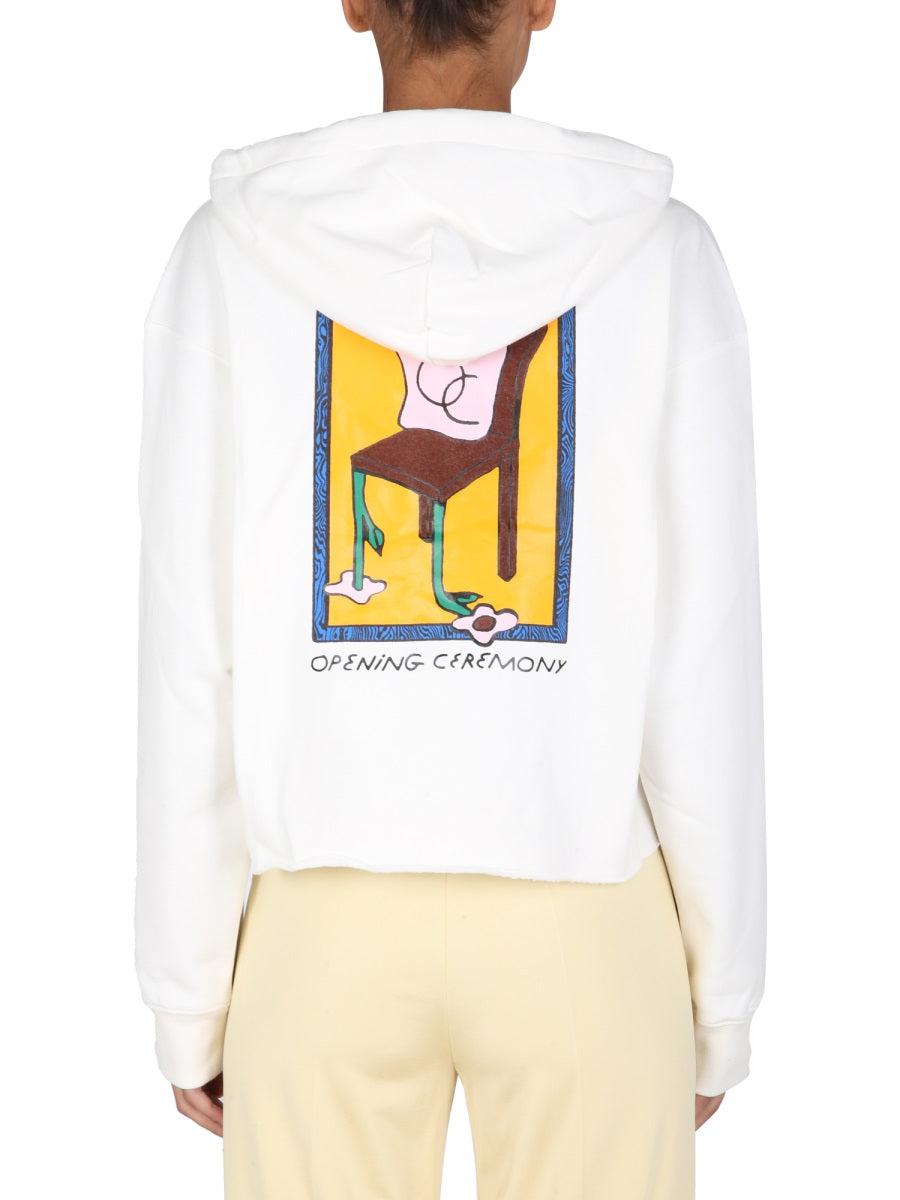 OPENING CEREMONY Essentials Women's Hoodie with Drawstring