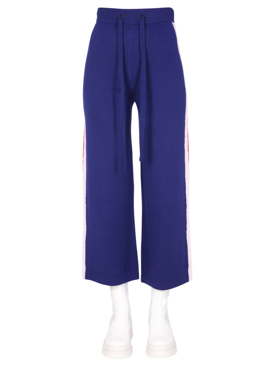 ÊTRE CÉCILE Wavy Trousers with Elastic Waist