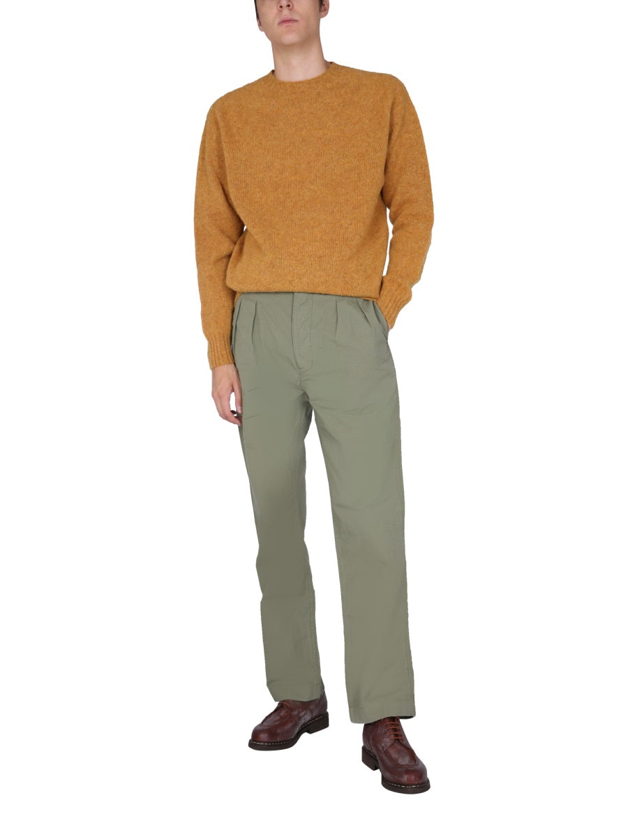 NIGEL CABOURN Oversize Fit Trousers for Men