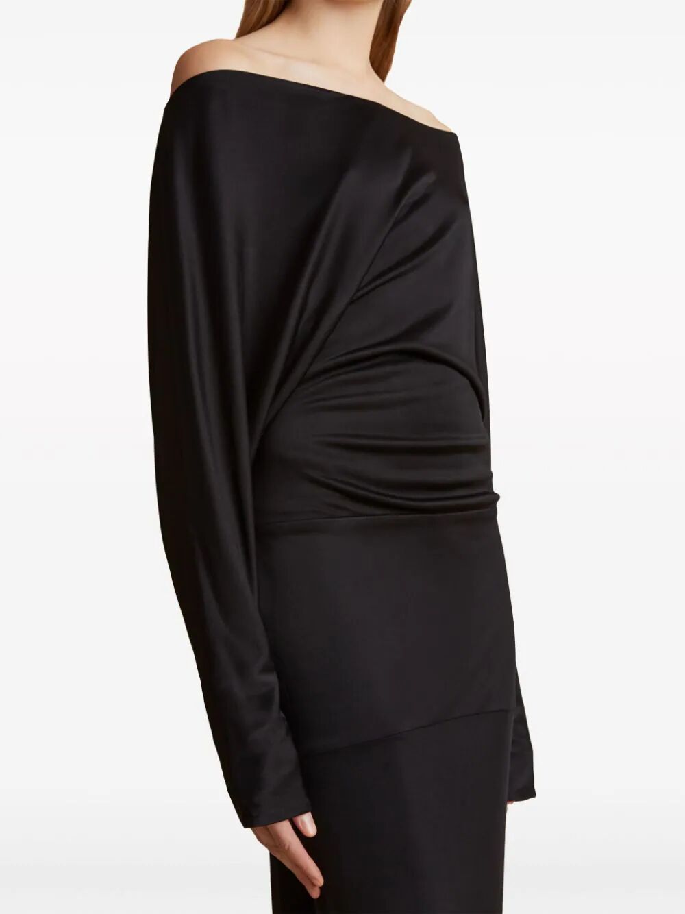 KHAITE Mini Dress with Elegant Silhouette