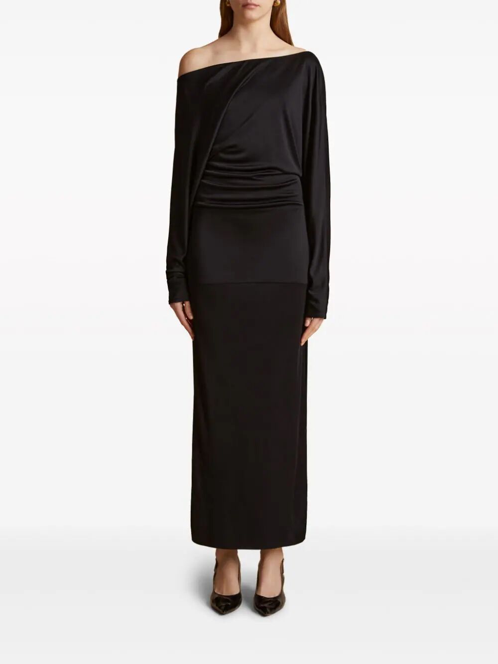 KHAITE Mini Dress with Elegant Silhouette